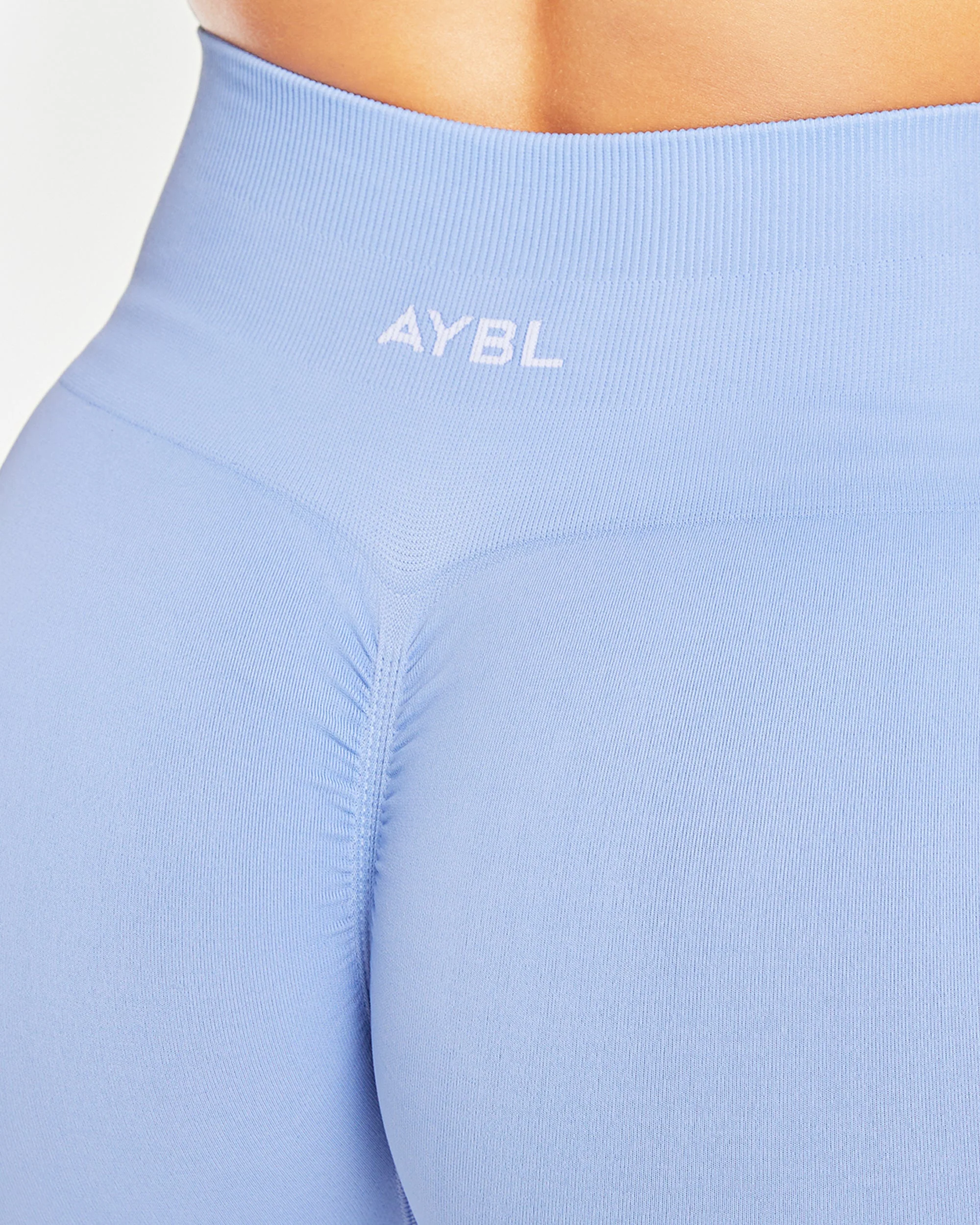 Power Seamless Shorts - Blue - Image 6