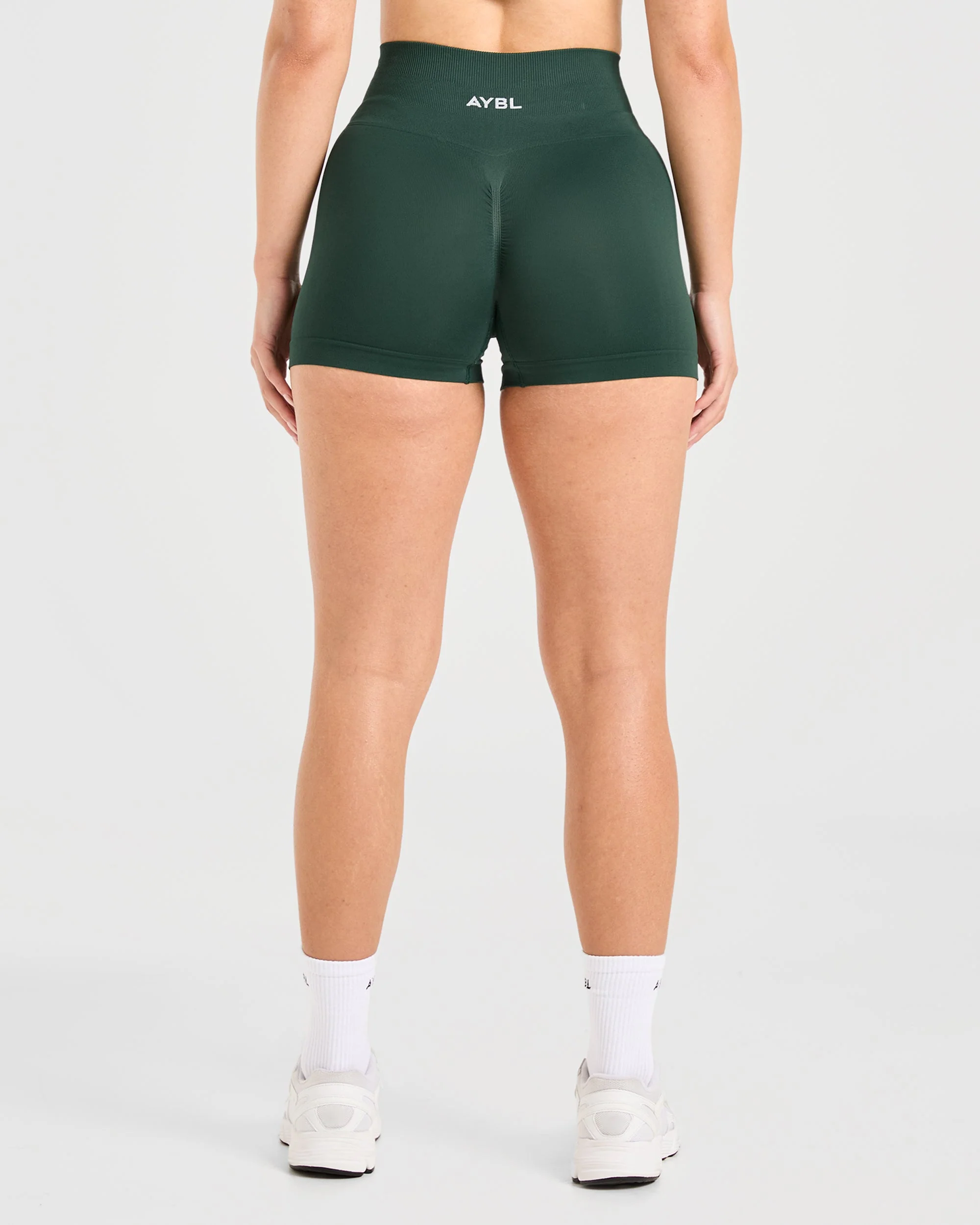 Power Seamless Shorts - Evergreen - Image 2