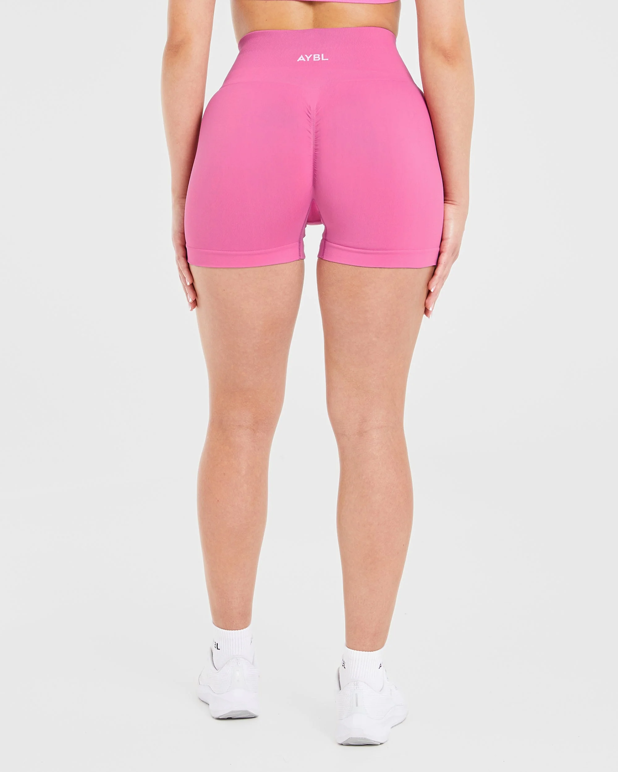 Power Seamless Shorts - Pink - Image 2