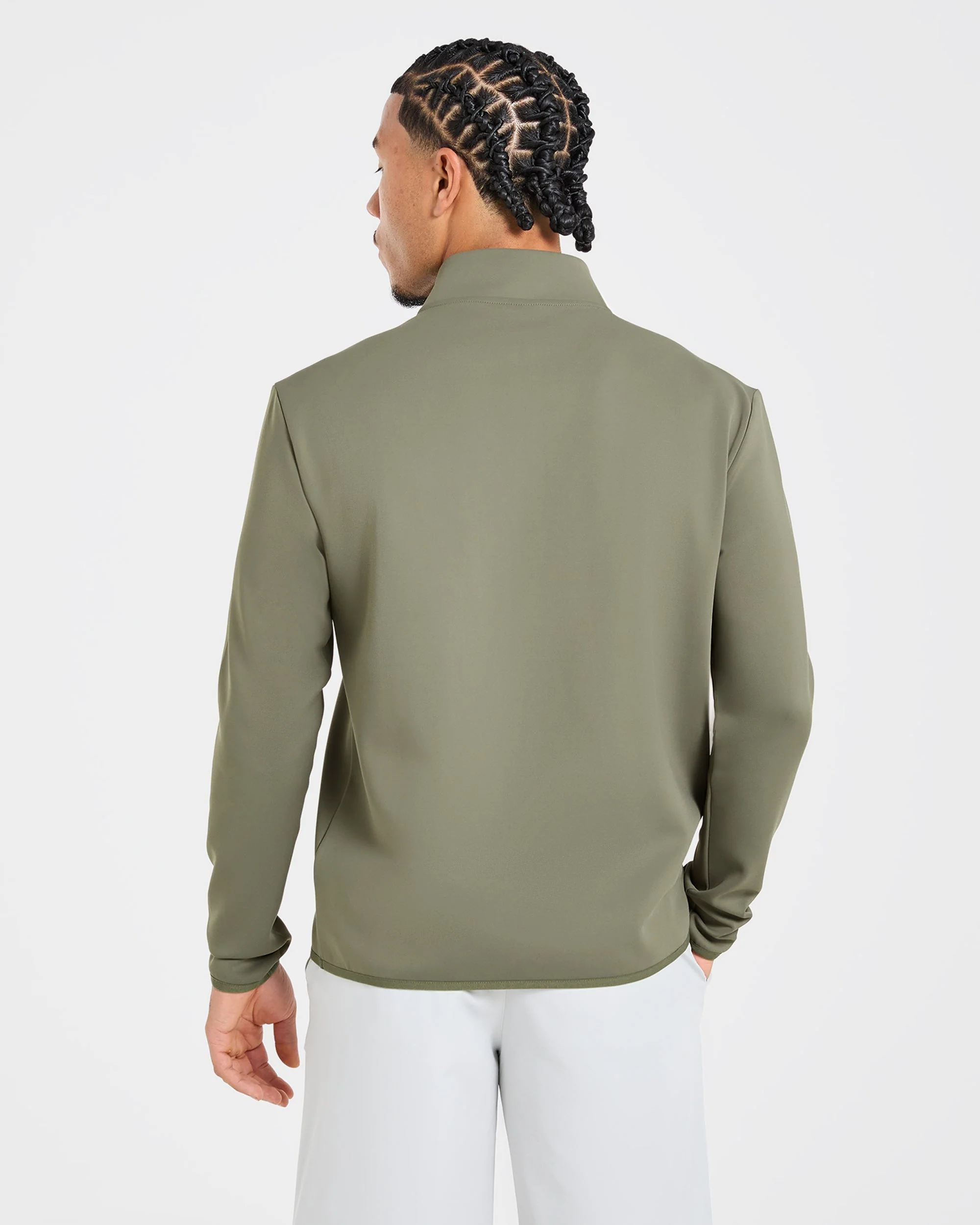Precision 1/4 Zip Pullover - Deep Sage - Image 2