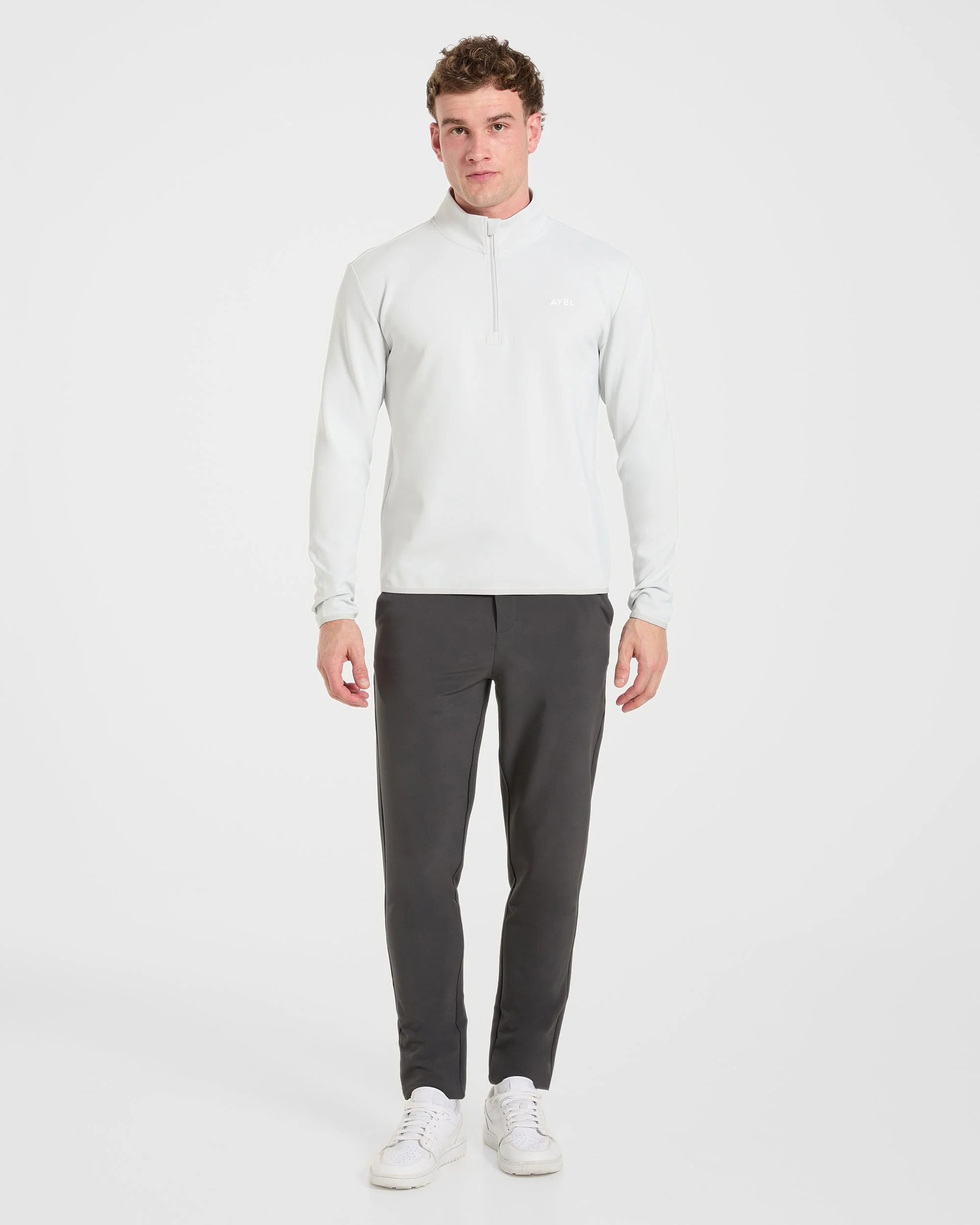 Precision 1/4 Zip Pullover - Ice Grey - Image 3