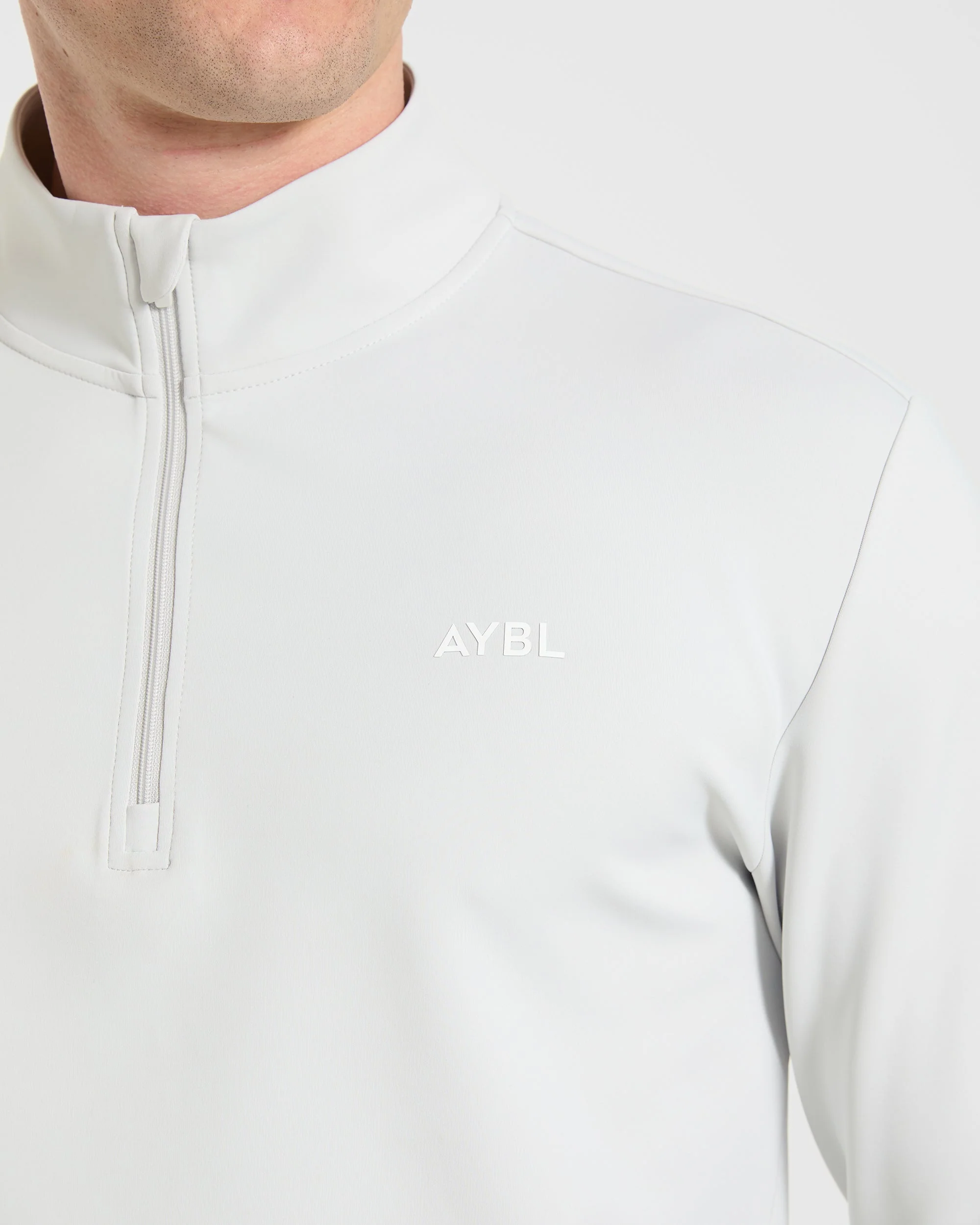 Precision 1/4 Zip Pullover - Ice Grey - Image 5