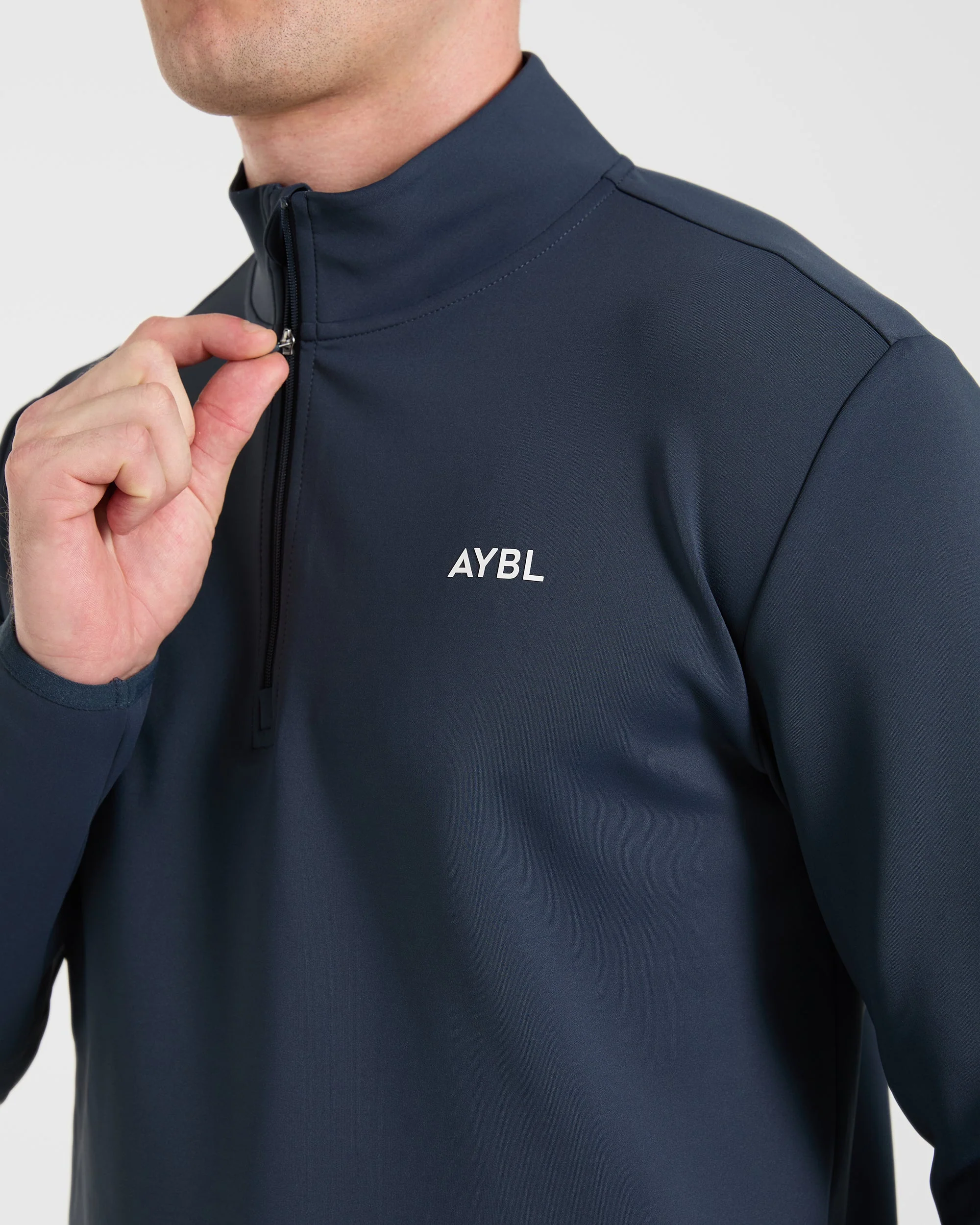 Precision 1/4 Zip Pullover - Navy Blue - Image 6