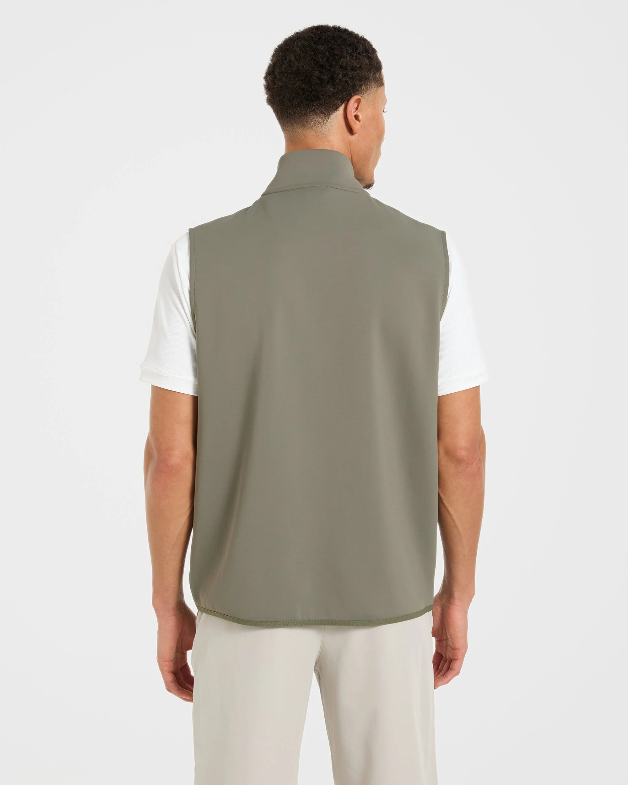 Precision 1/4 Zip Vest - Deep Sage - Image 2