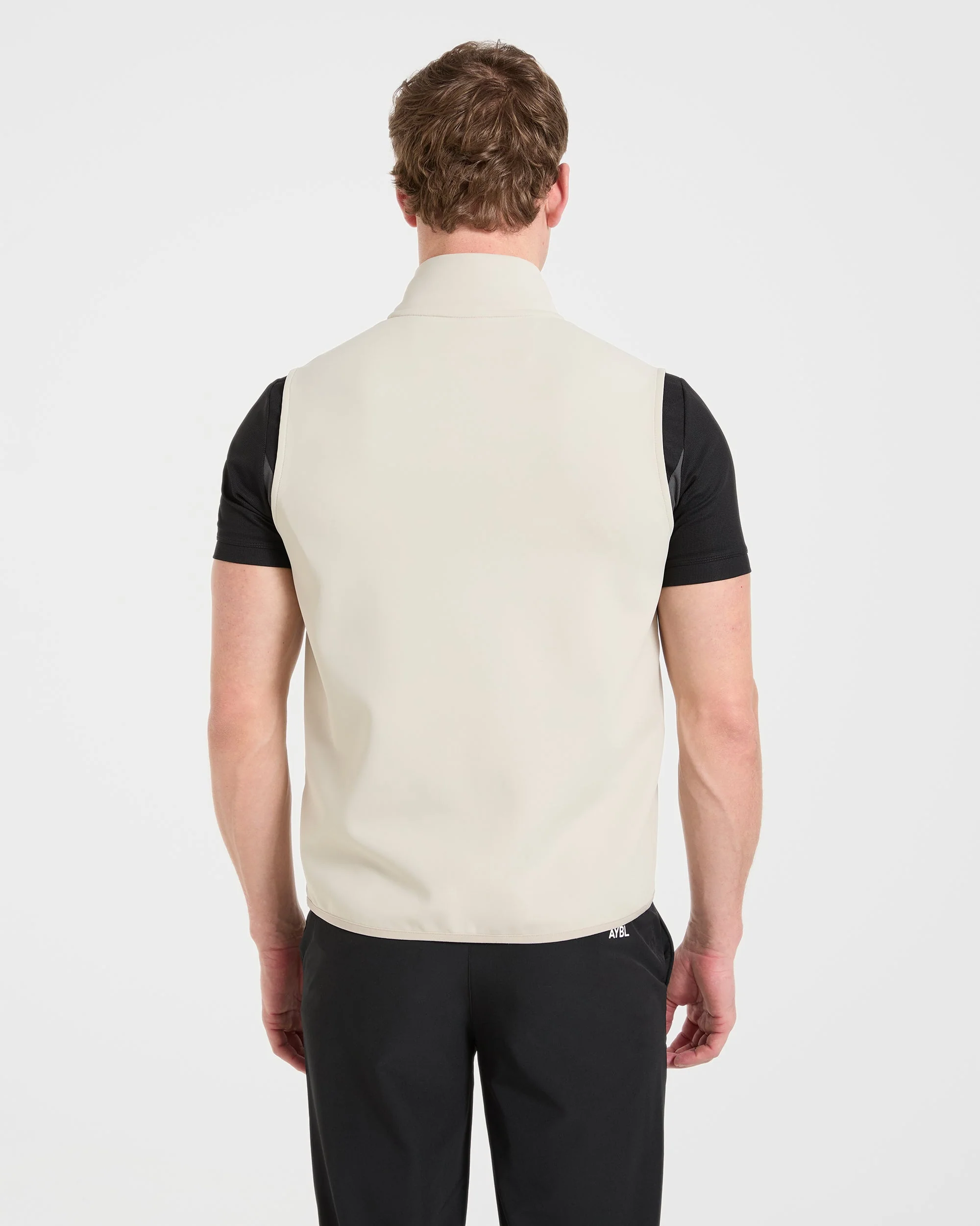 Precision 1/4 Zip Vest - Sand - Image 2