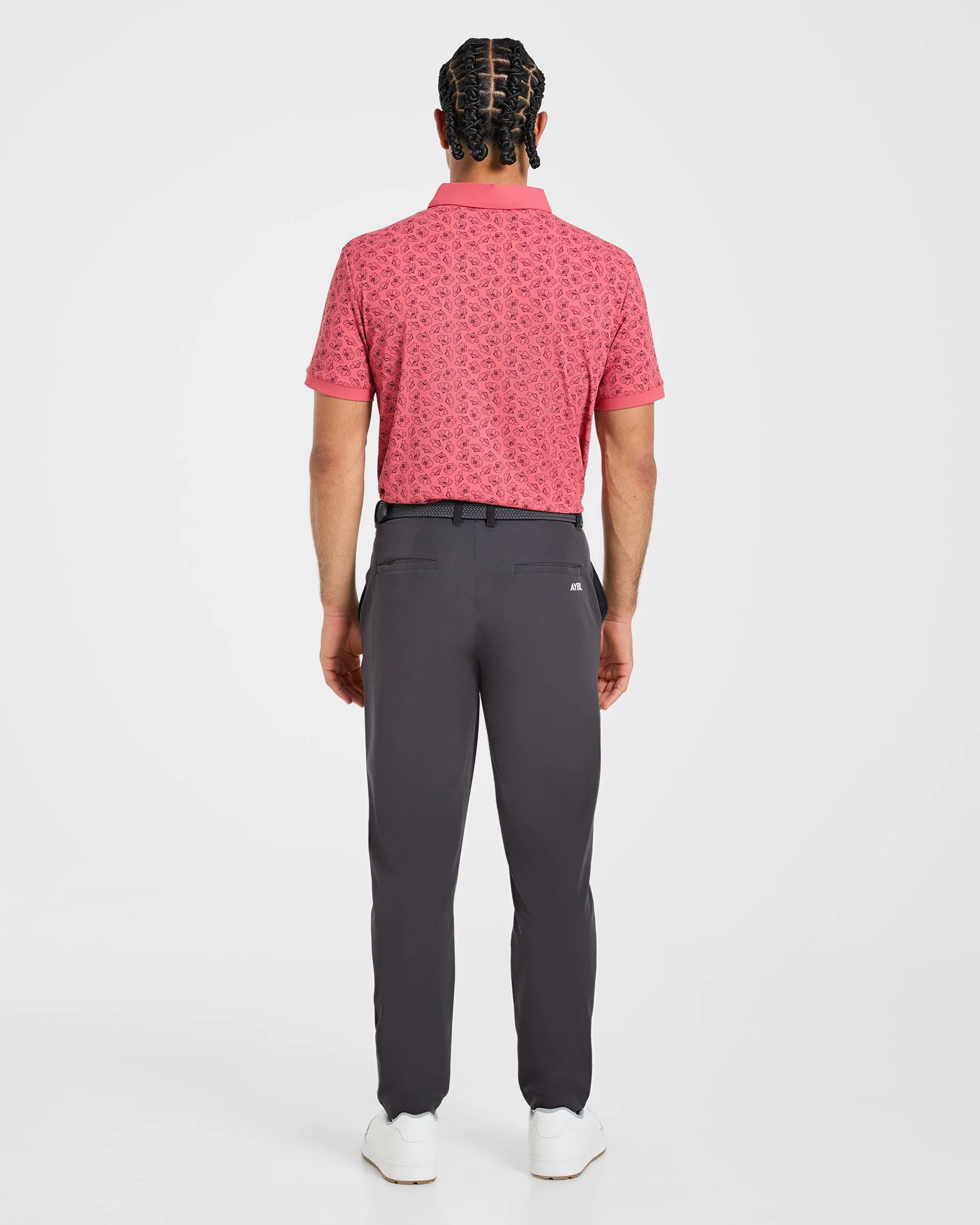Precision Camellias Polo - Red - Image 4