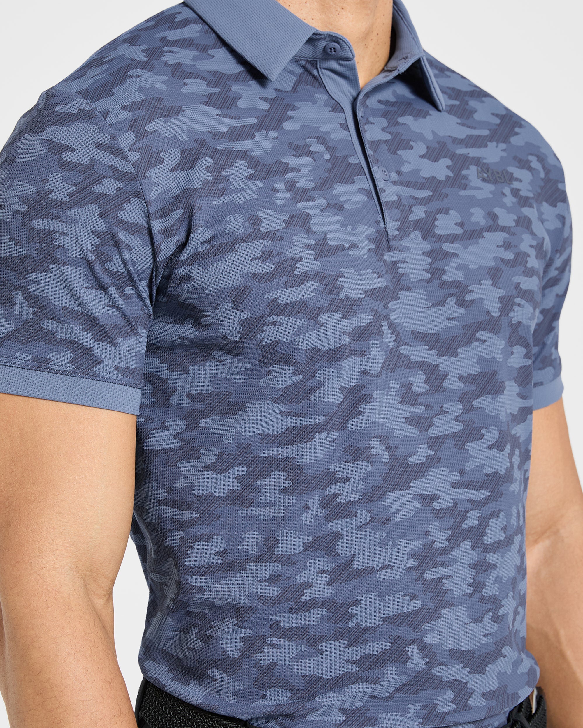 Precision Camo Polo - Blue - Image 6