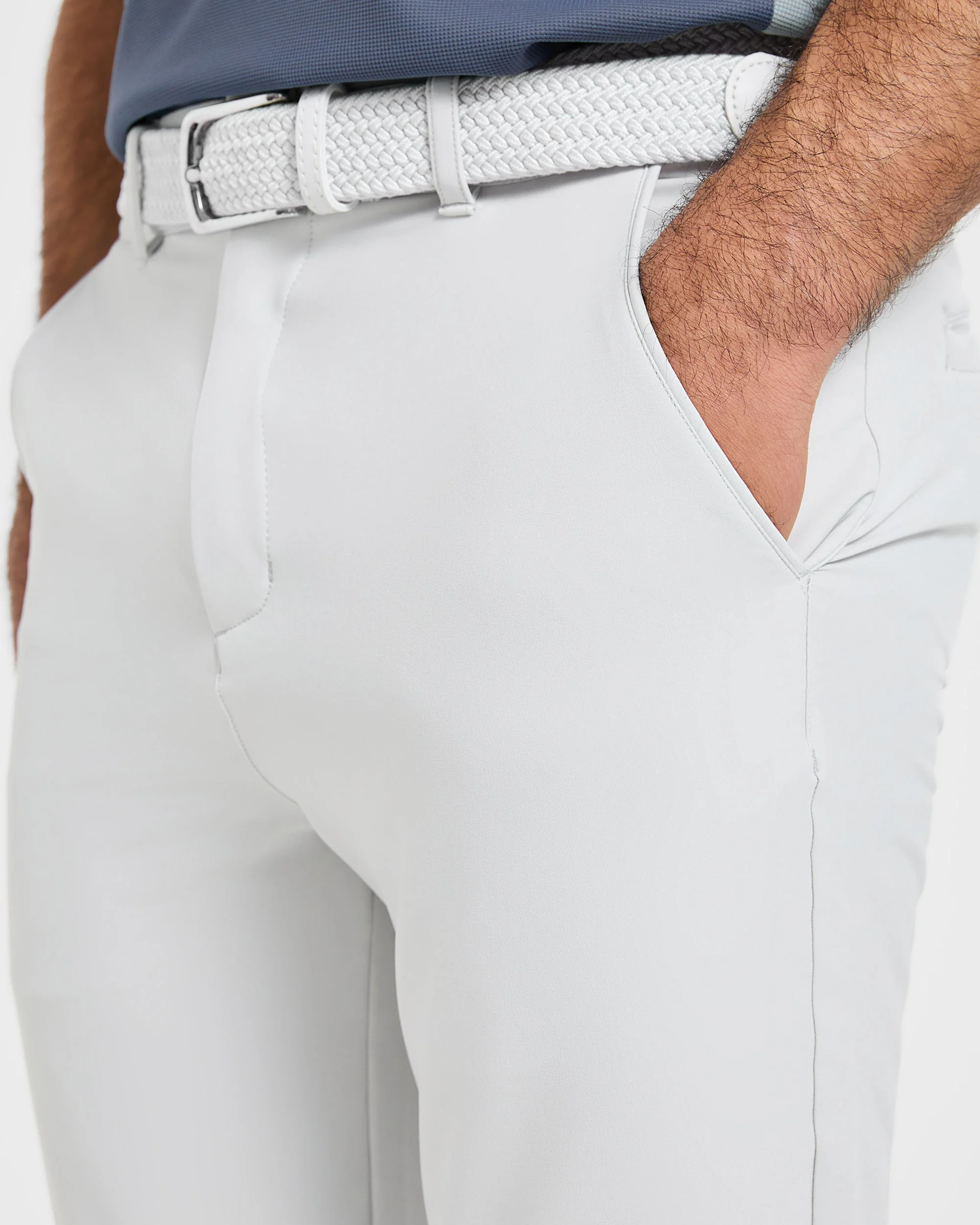 Precision Lightweight Trousers - Ice Grey - Image 5