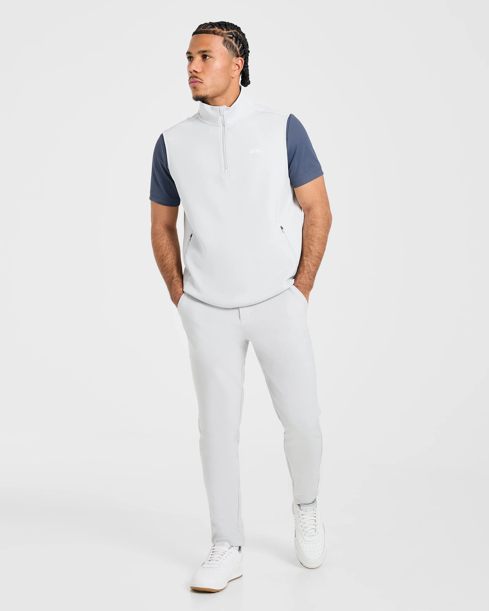 Precision Lightweight Trousers - Ice Grey - Image 8
