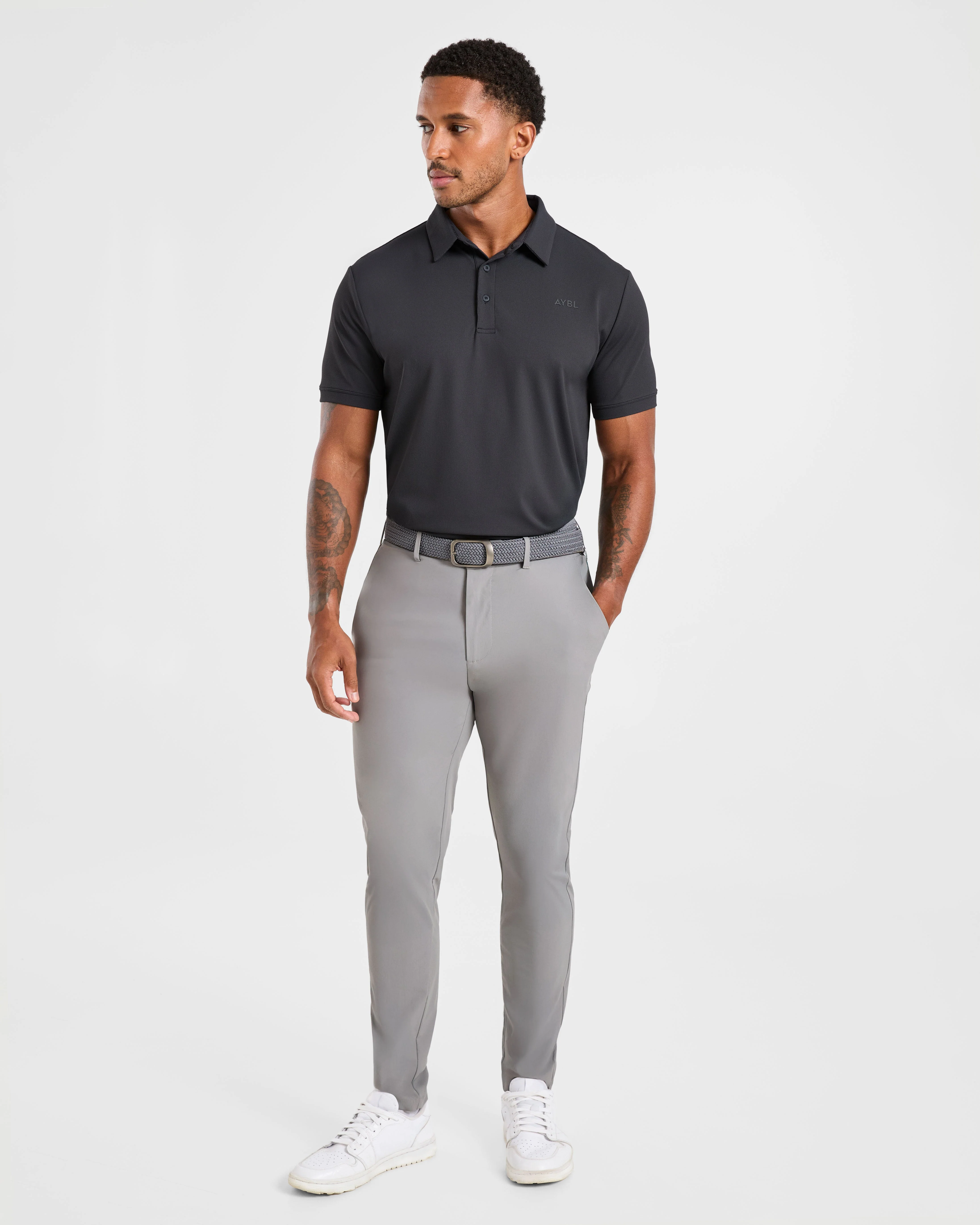 Precision Polo - Charcoal - Image 3