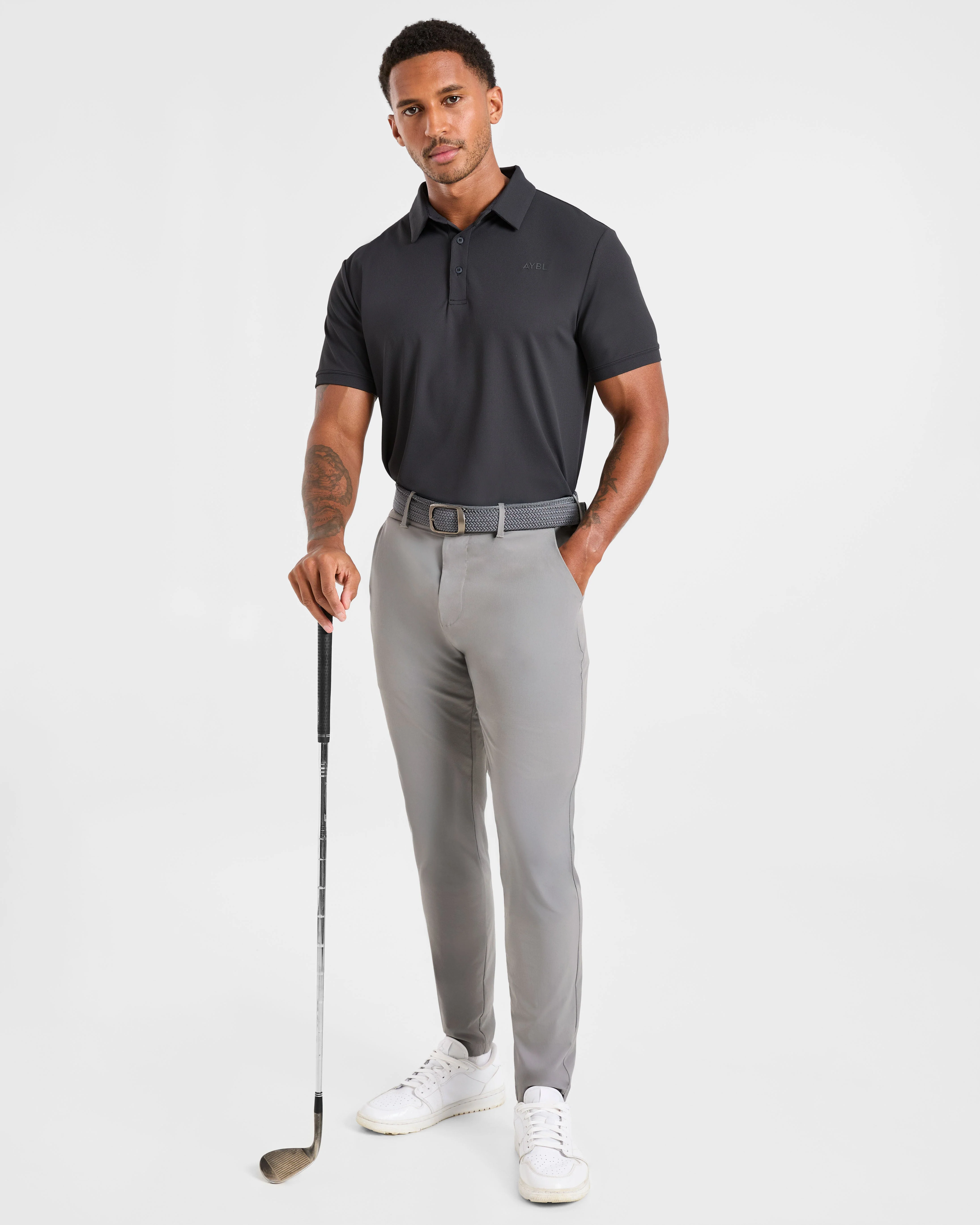 Precision Polo - Charcoal - Image 7