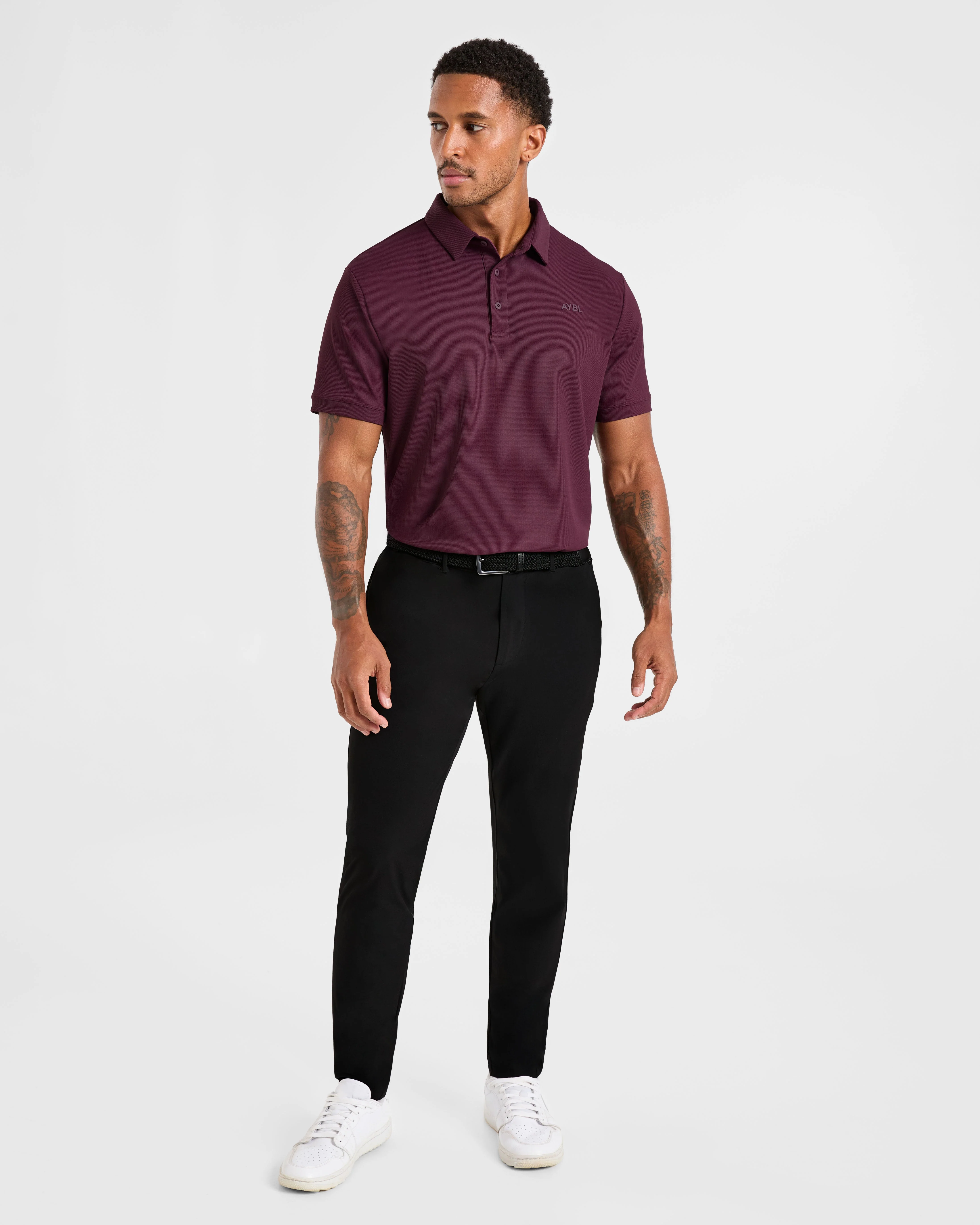 Precision Polo - Plum - Image 3