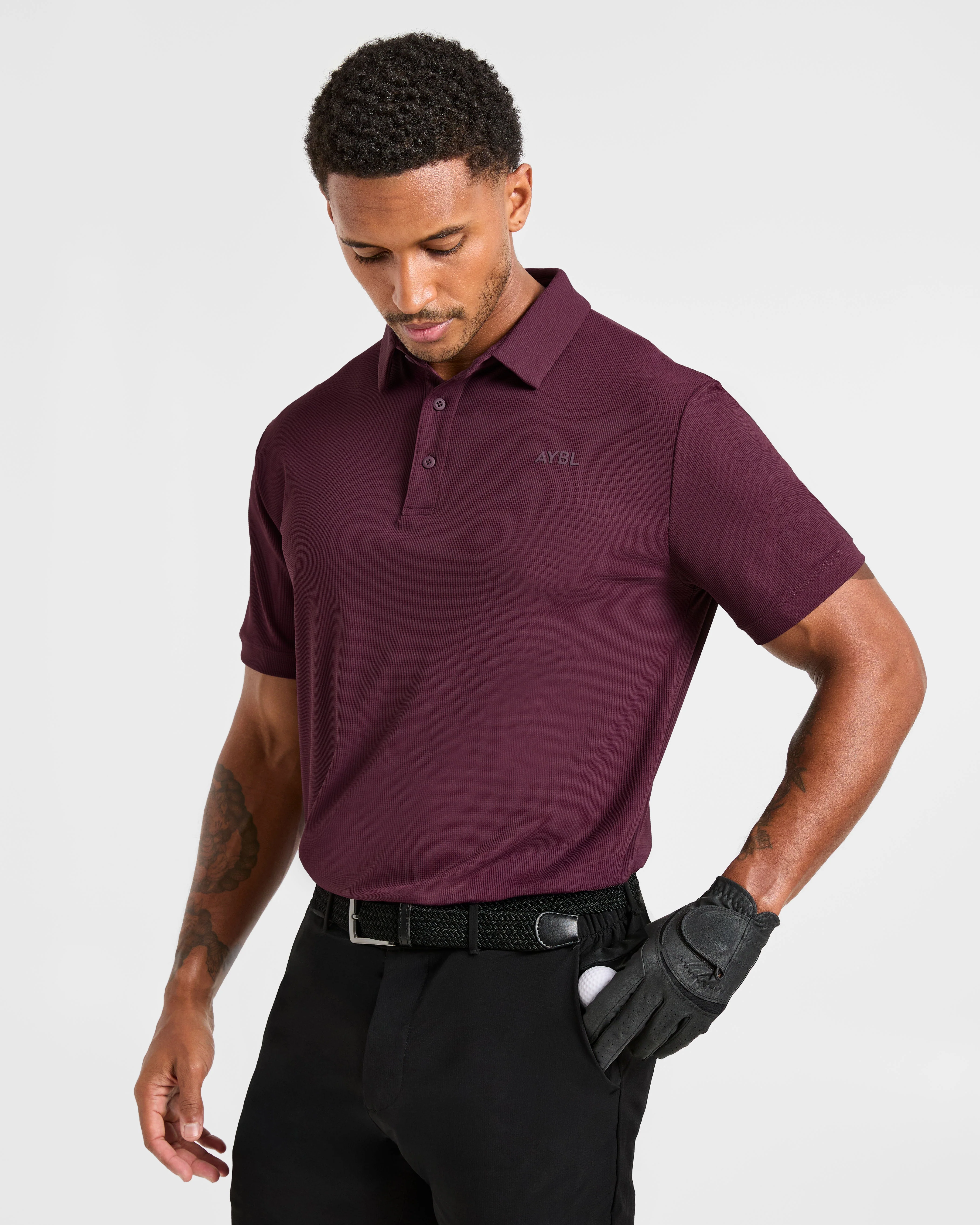 Precision Polo - Plum - Image 7