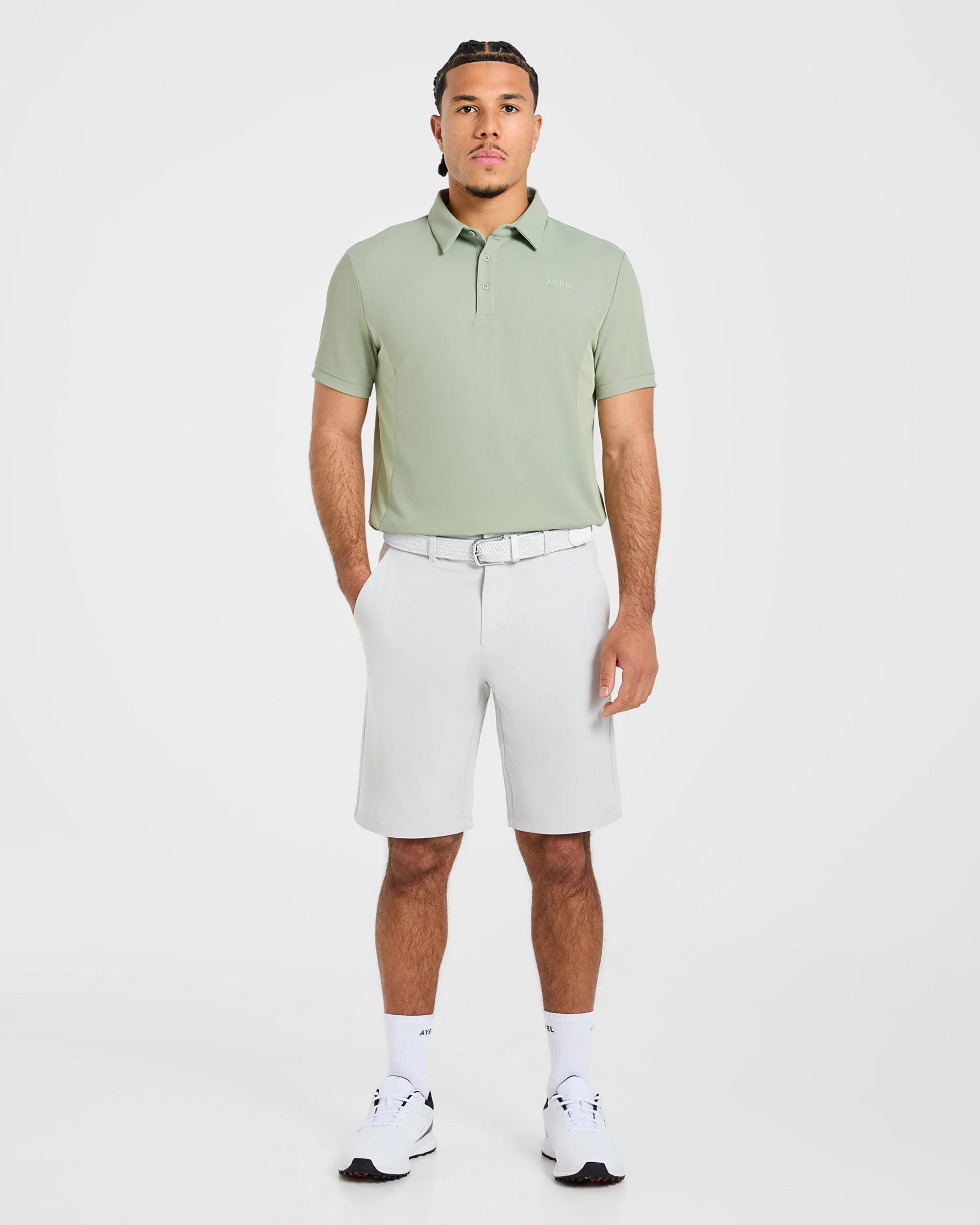 Precision Shorts - Ice Grey - Image 3