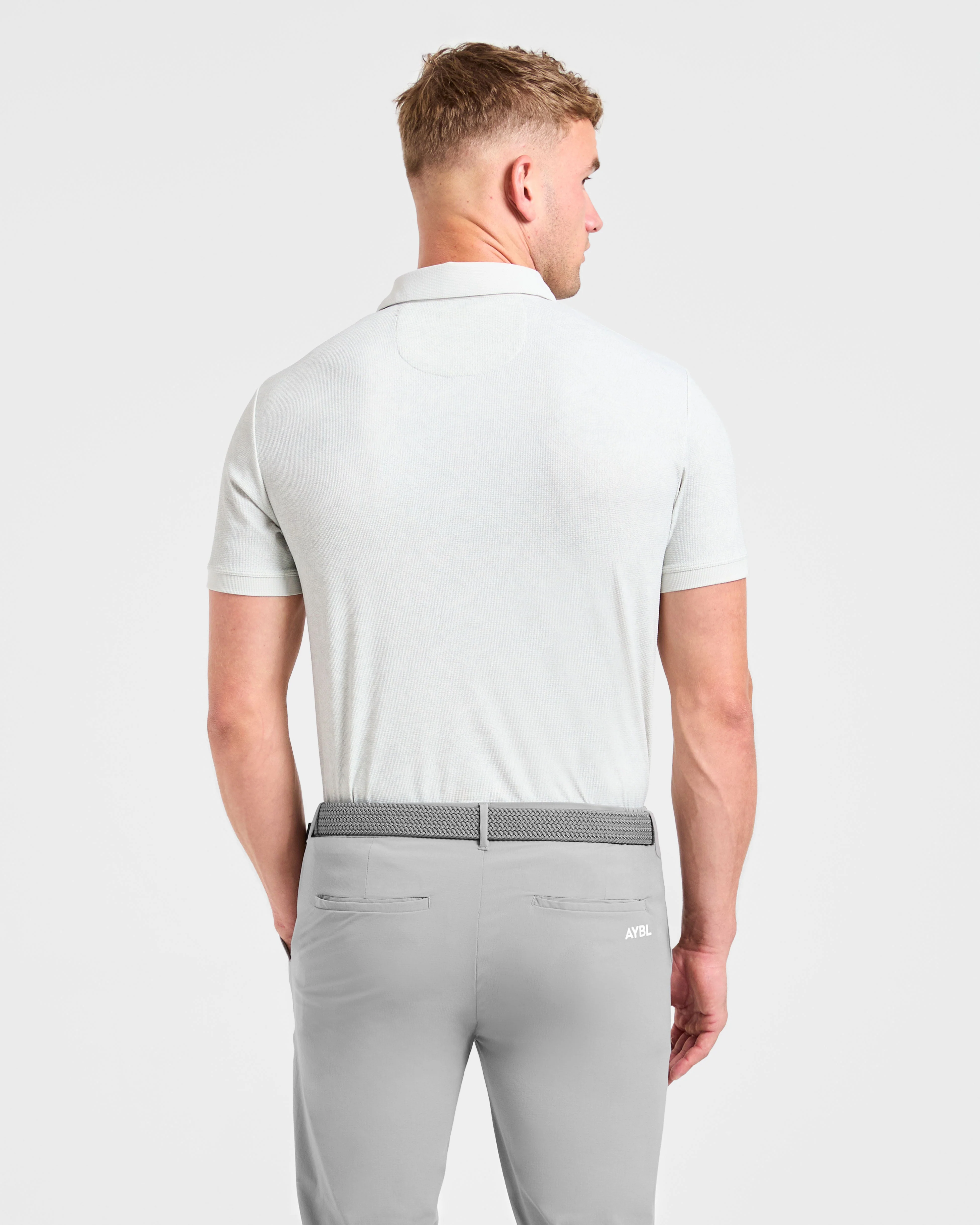 Precision Static Polo - Ice Grey - Image 2
