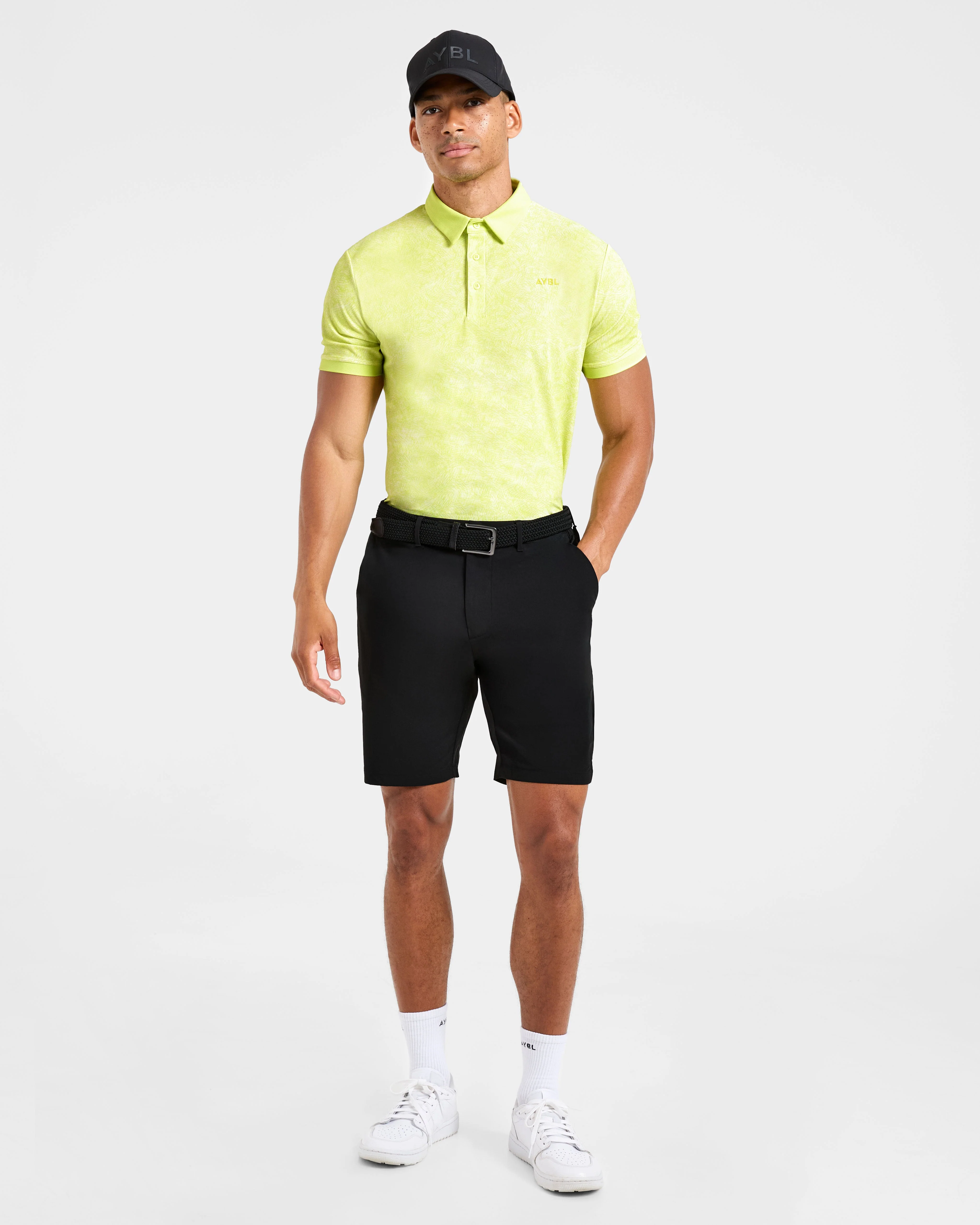 Precision Static Polo - Lime - Image 7