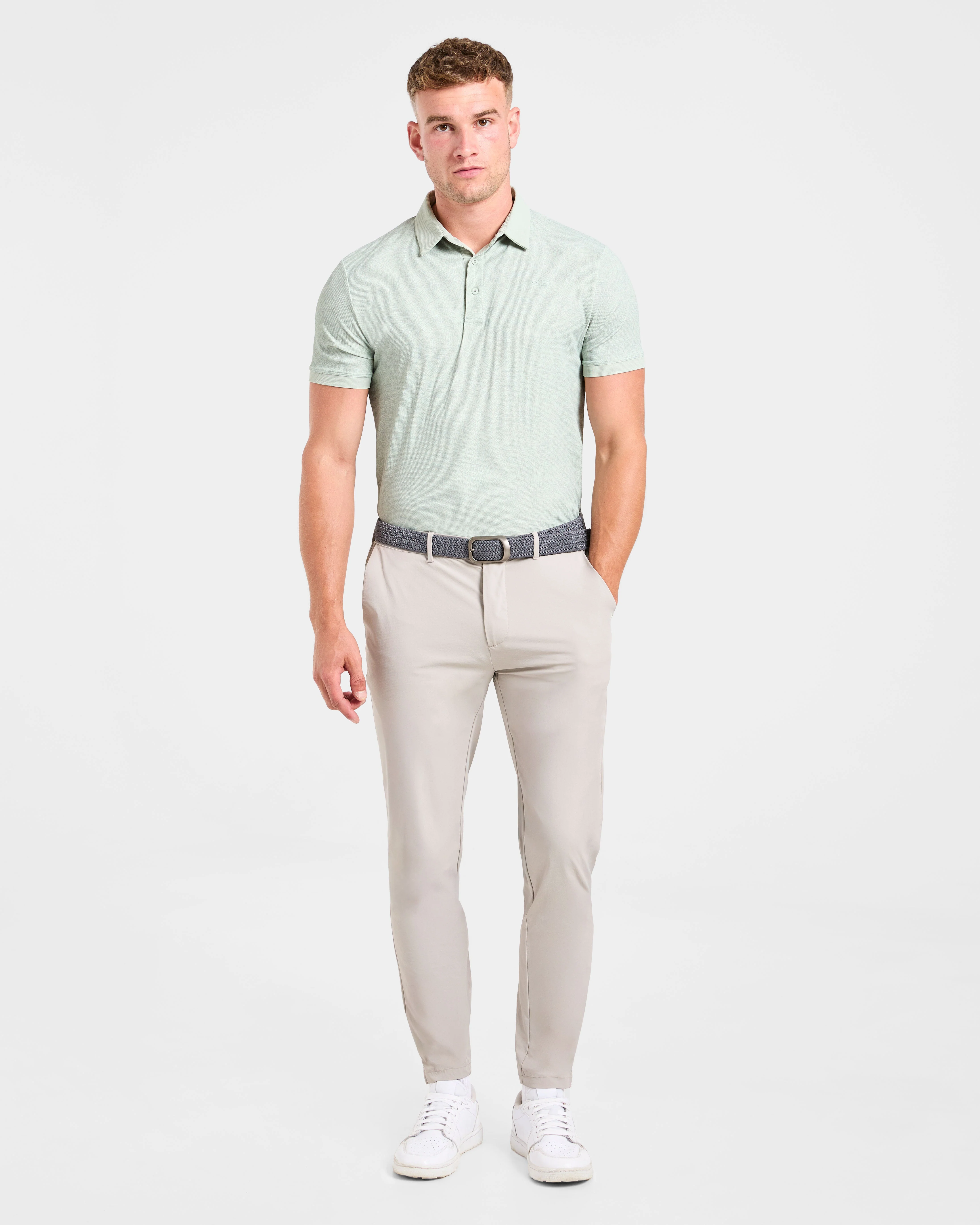 Precision Static Polo - Washed Sage - Image 3