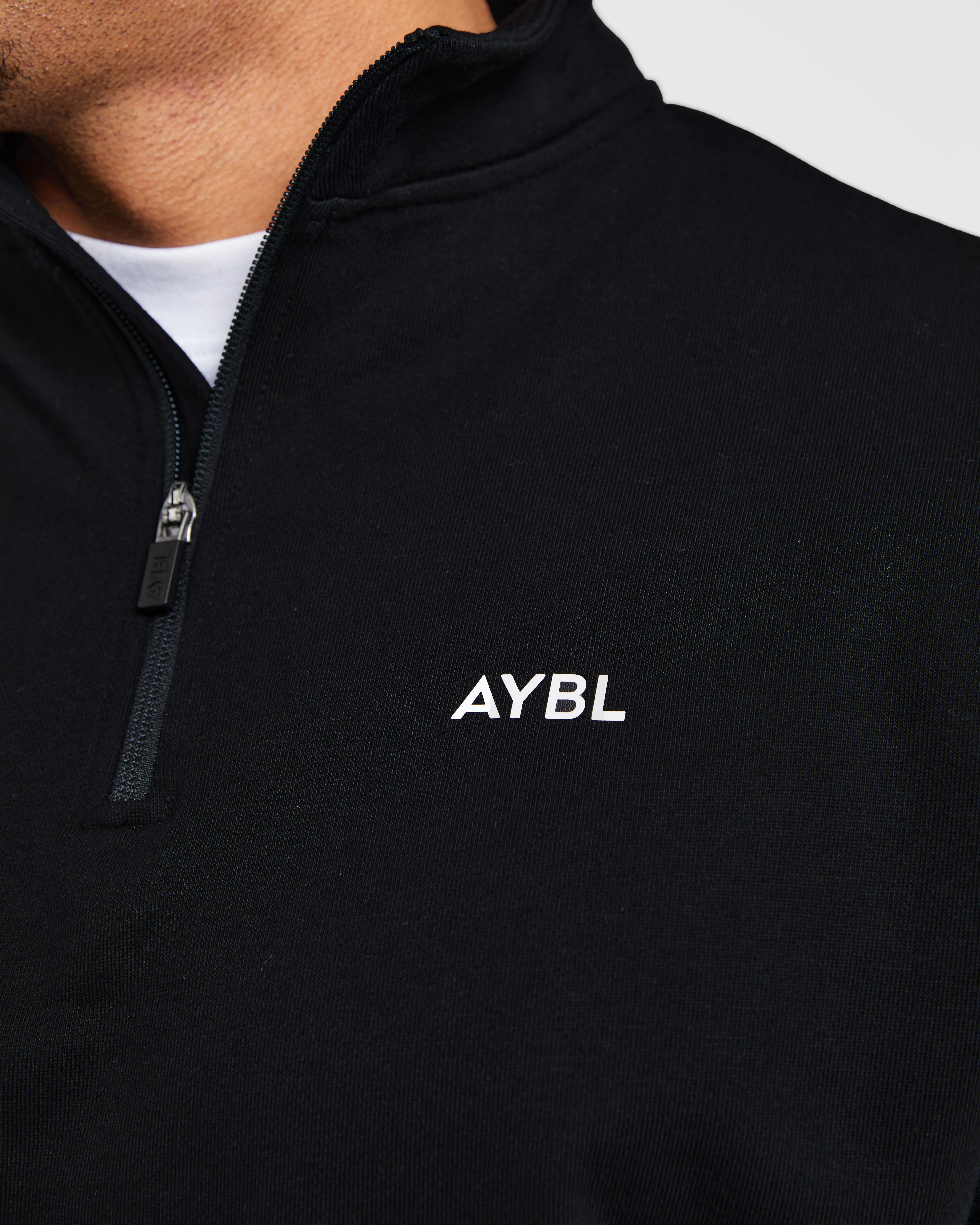 Rebound 1/4 Zip Pullover - Black - Image 5