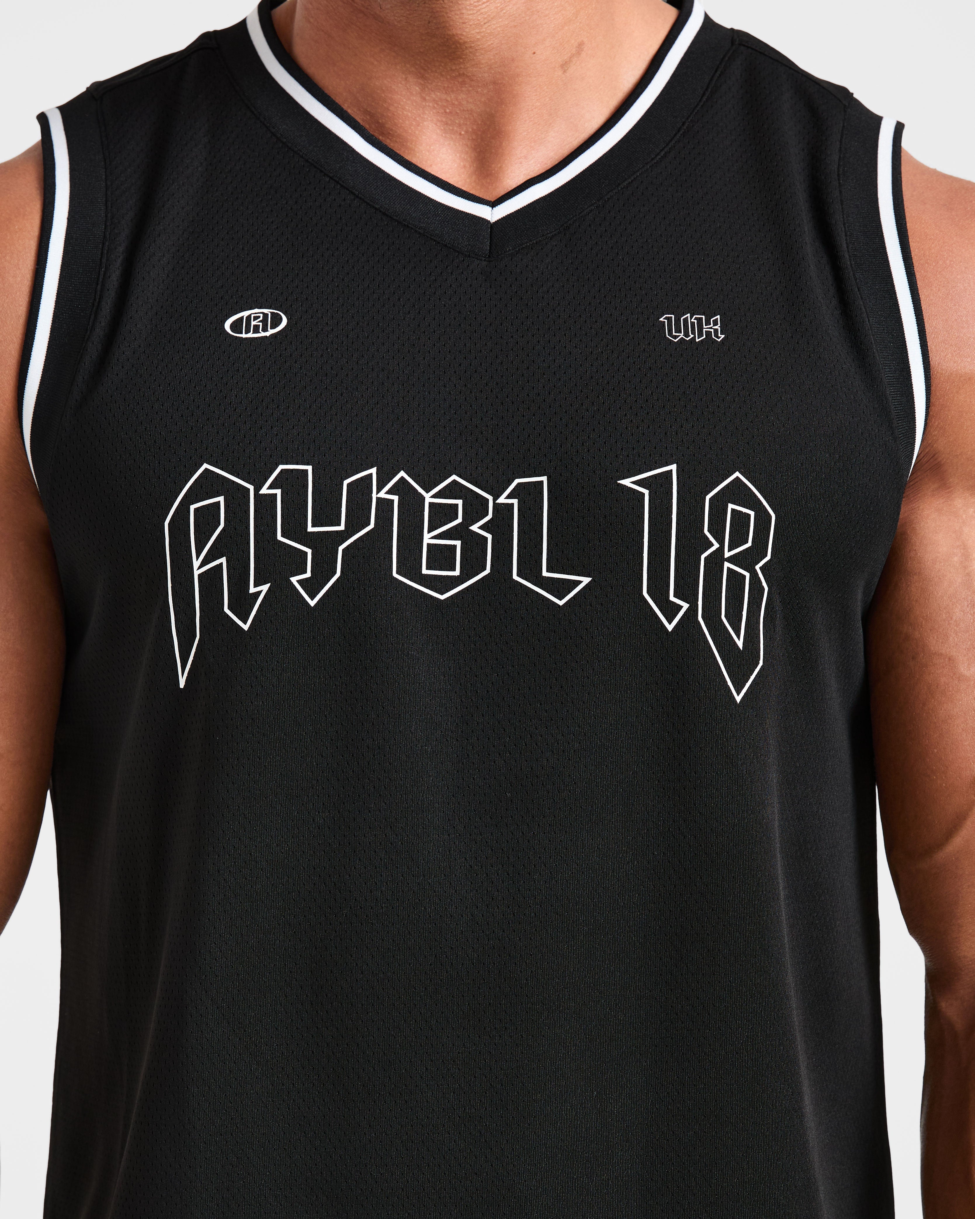 Rebound Stripe Tank - Black - Image 6
