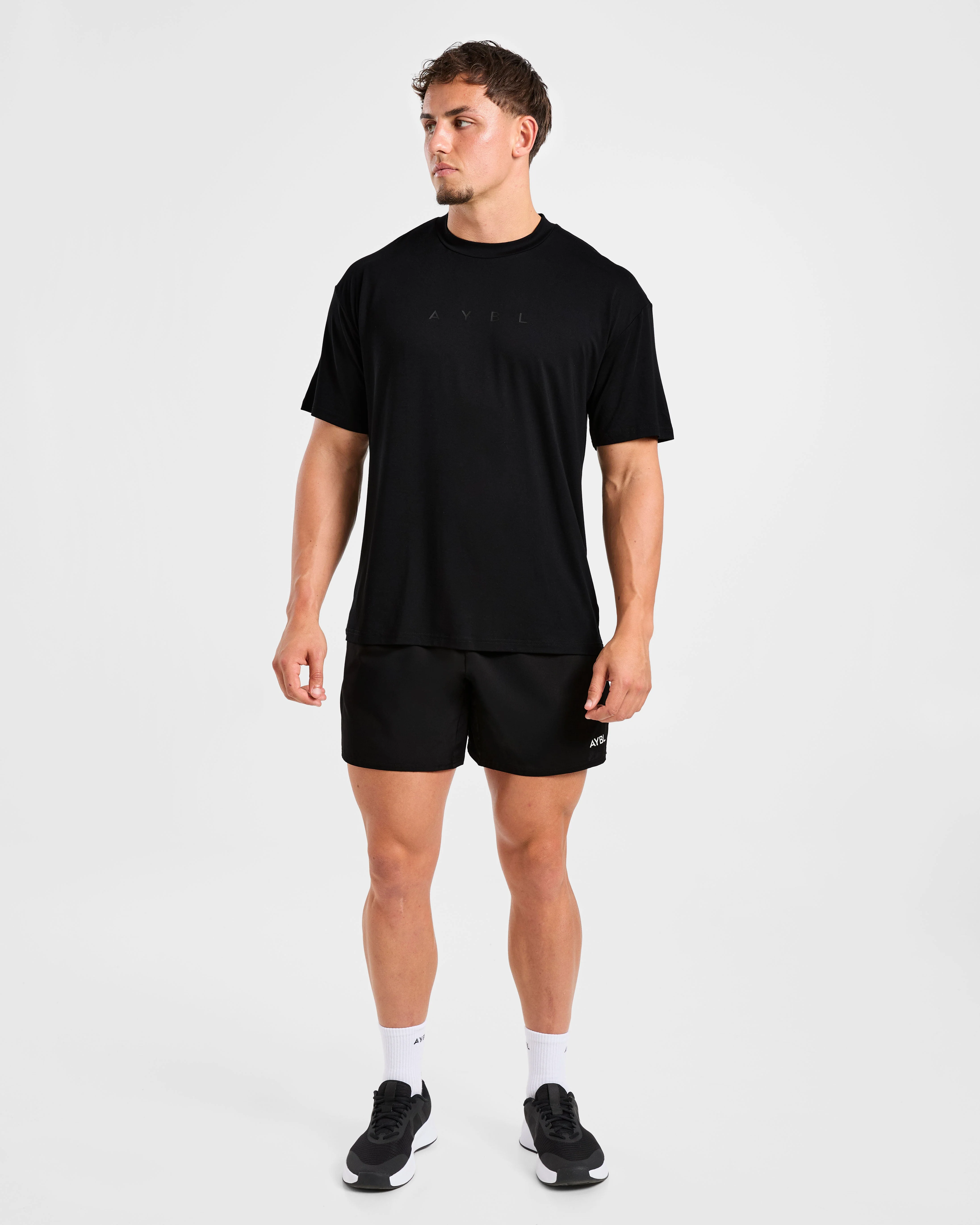 Reinforce Training T Shirt - Black - Image 3