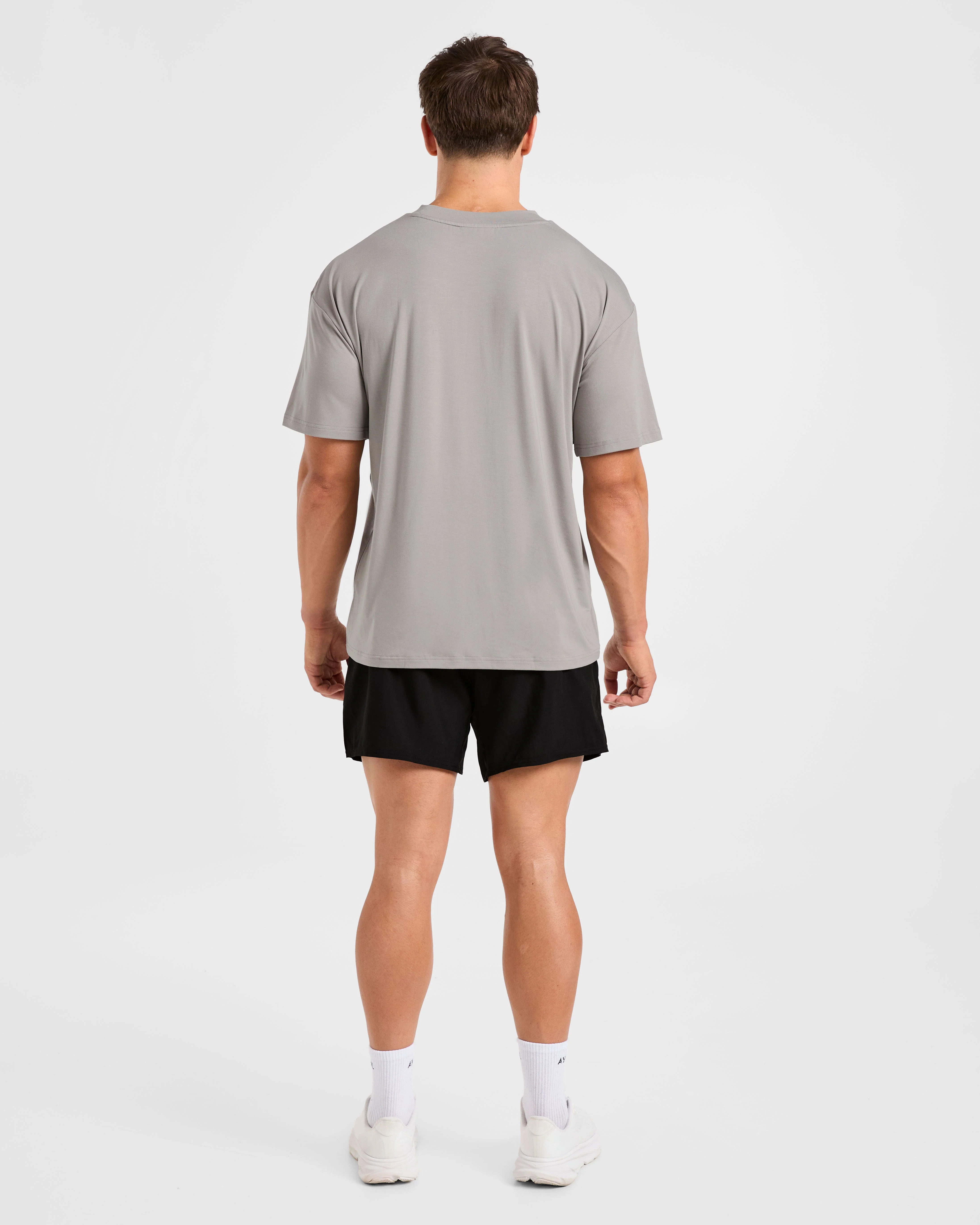 Reinforce Training T Shirt - Clay Grey - Image 4