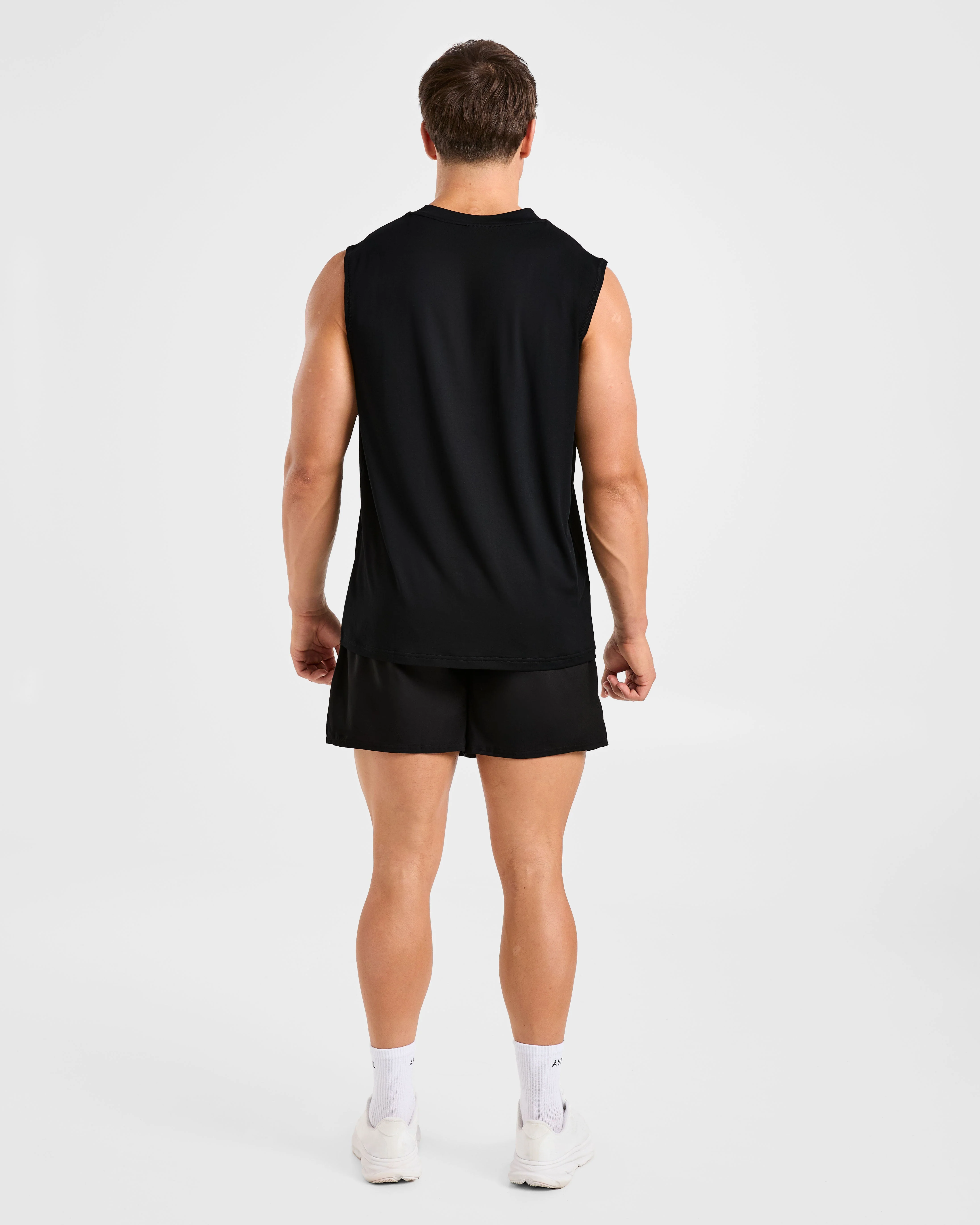 Reinforce Training Tank - Black - Image 4