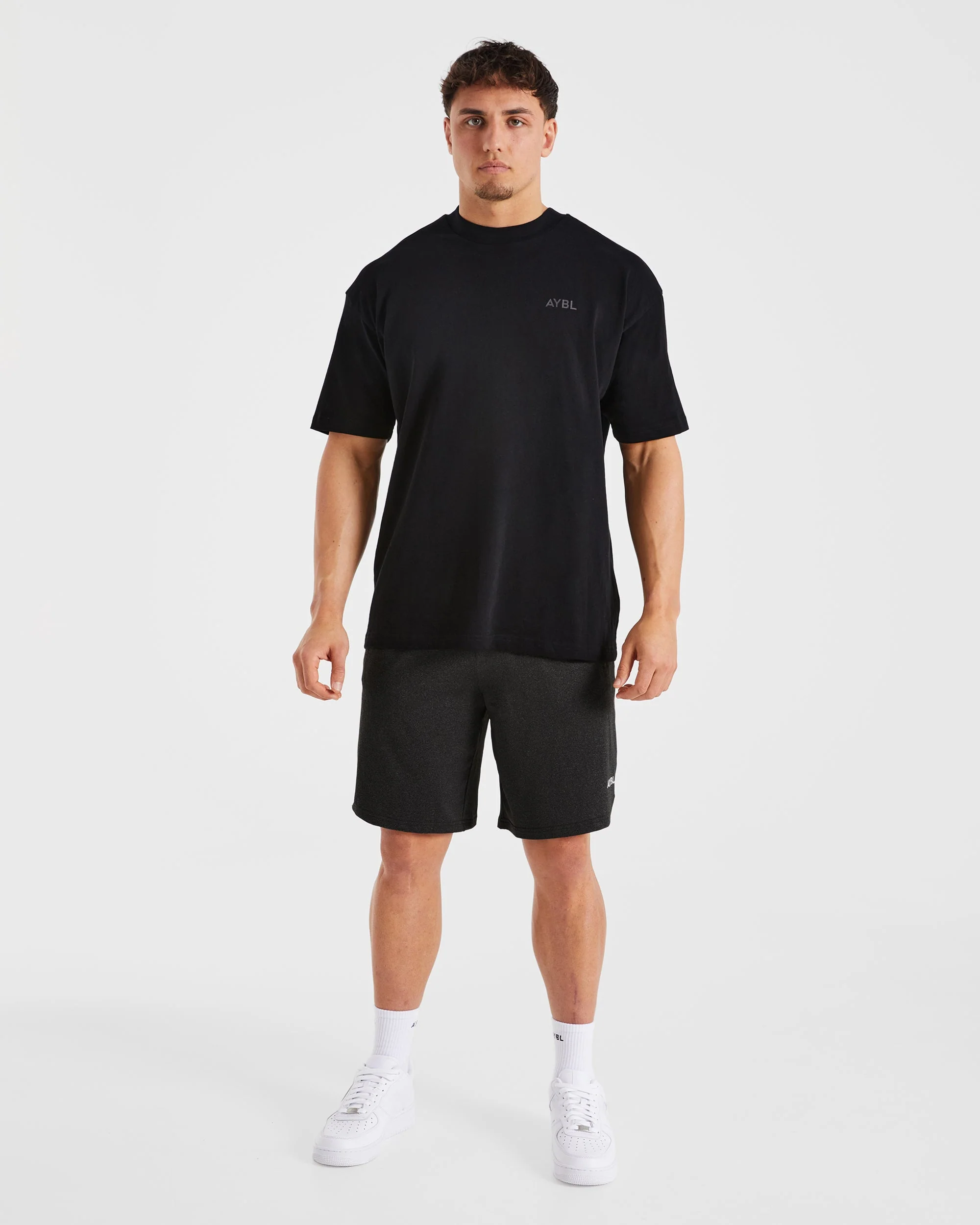 Reset Shorts - Charcoal Marl - Image 3