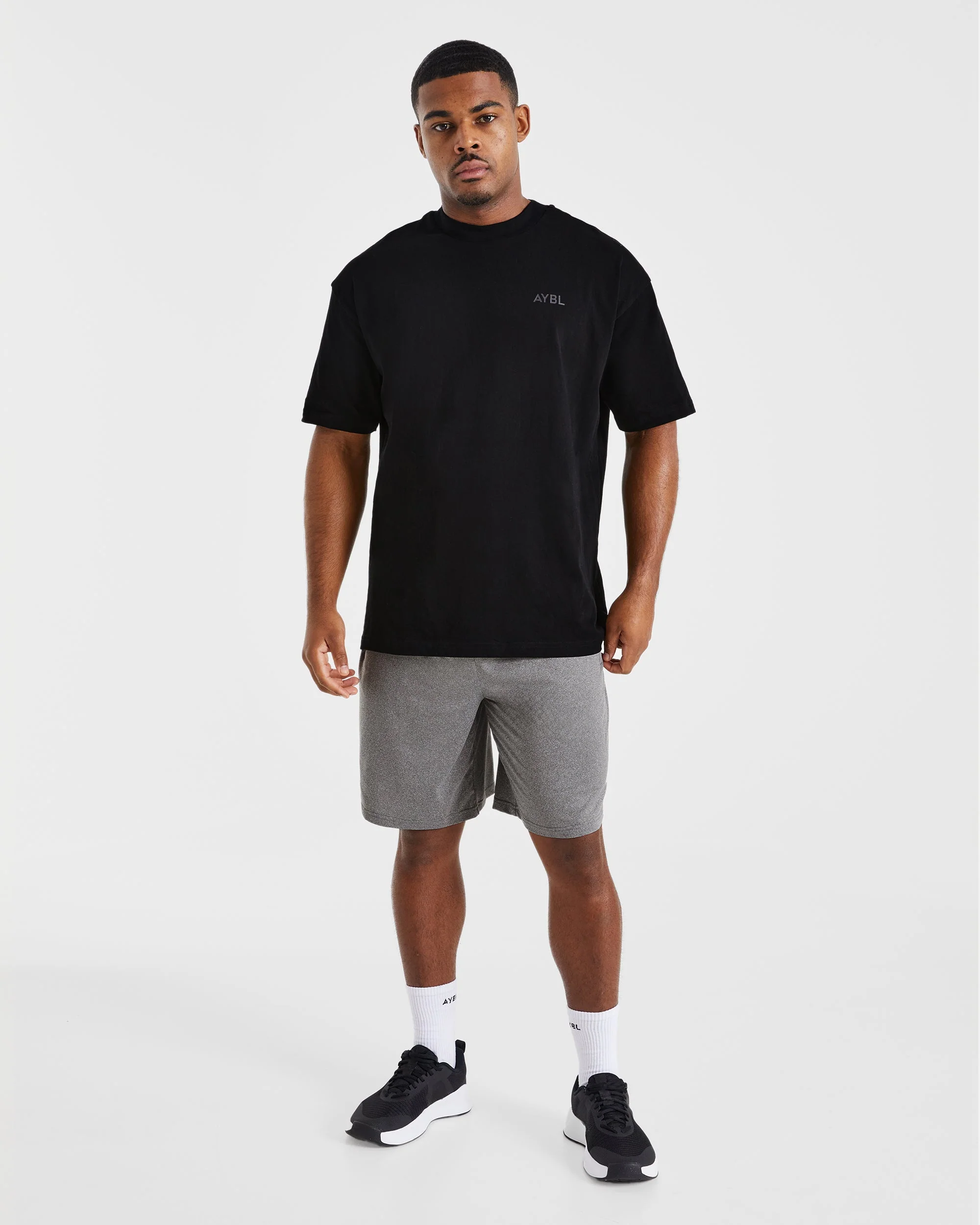 Reset Shorts - Grey Marl - Image 3