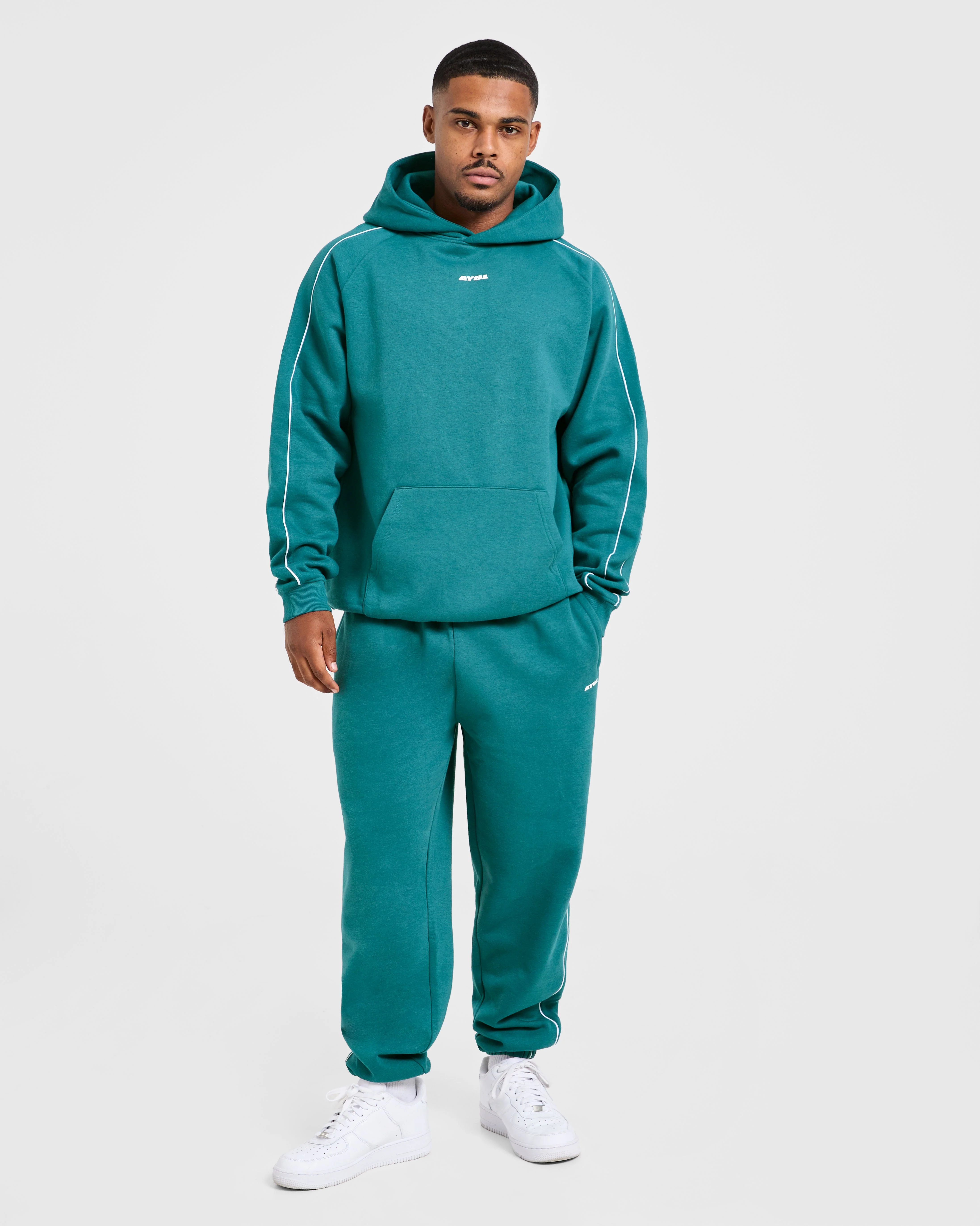Restore Oversized Hoodie - Deep Teal - Image 3
