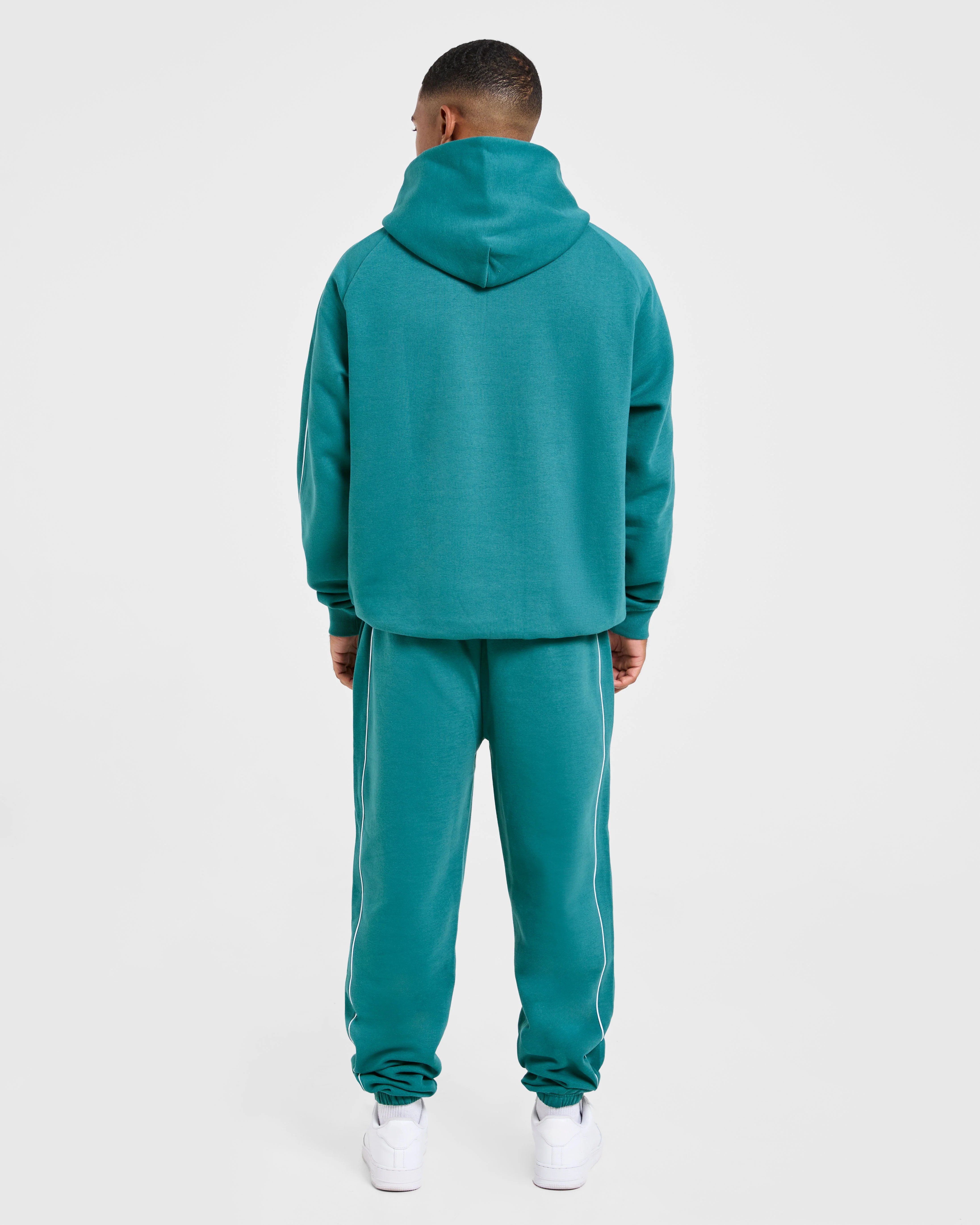 Restore Oversized Hoodie - Deep Teal - Image 4