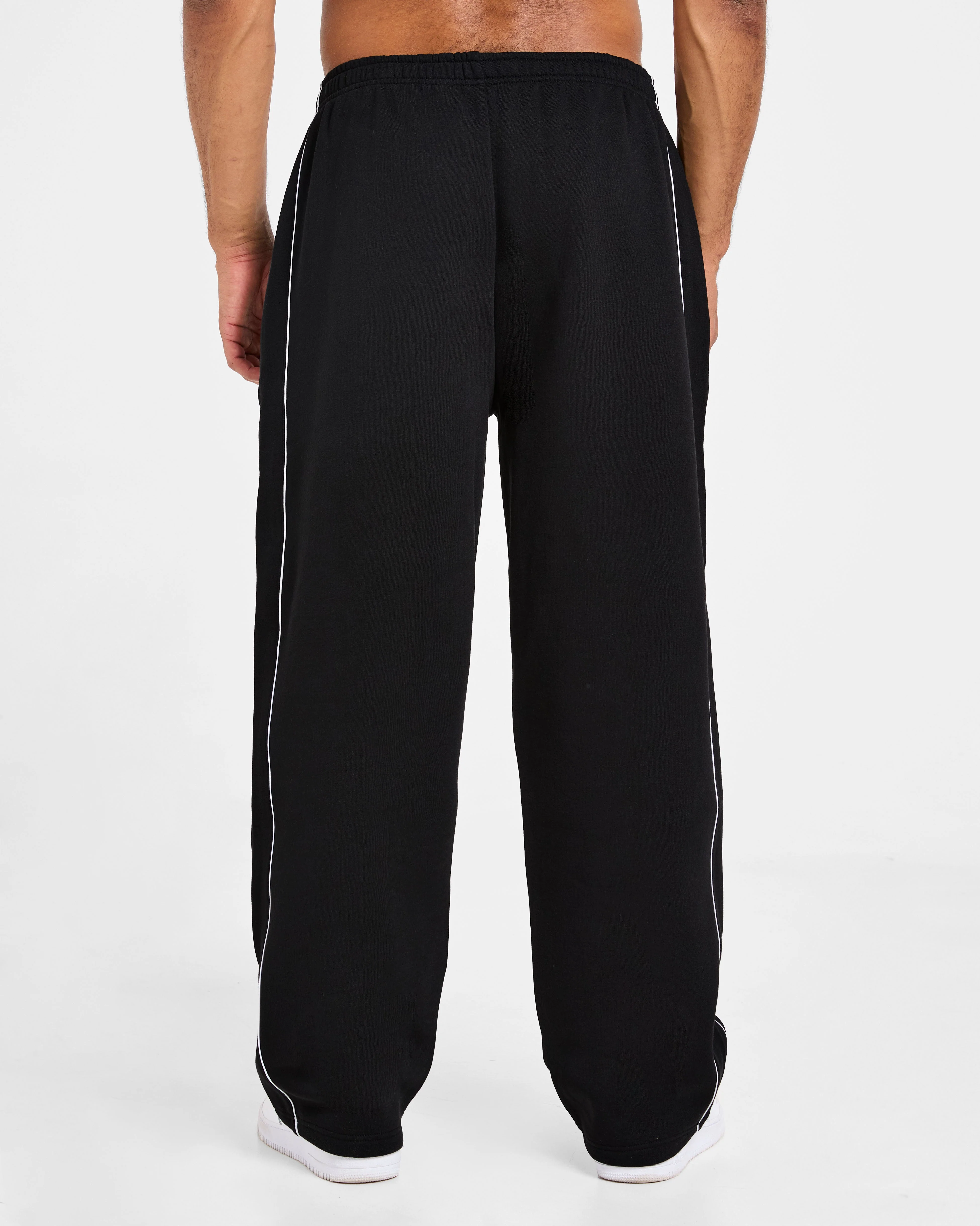 Restore Oversized Straight Leg Joggers - Black - Image 2