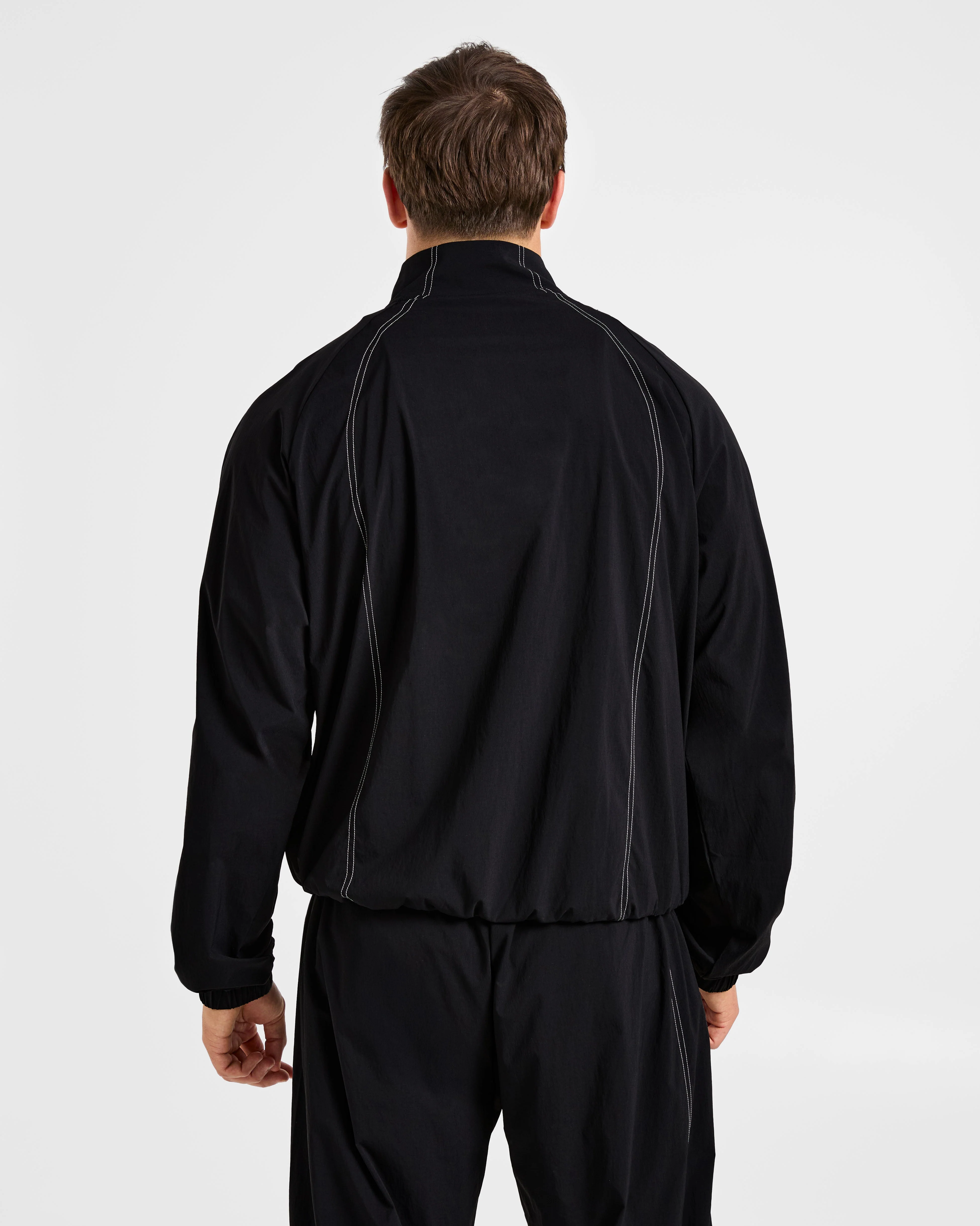 Restore Track Jacket - Black - Image 2