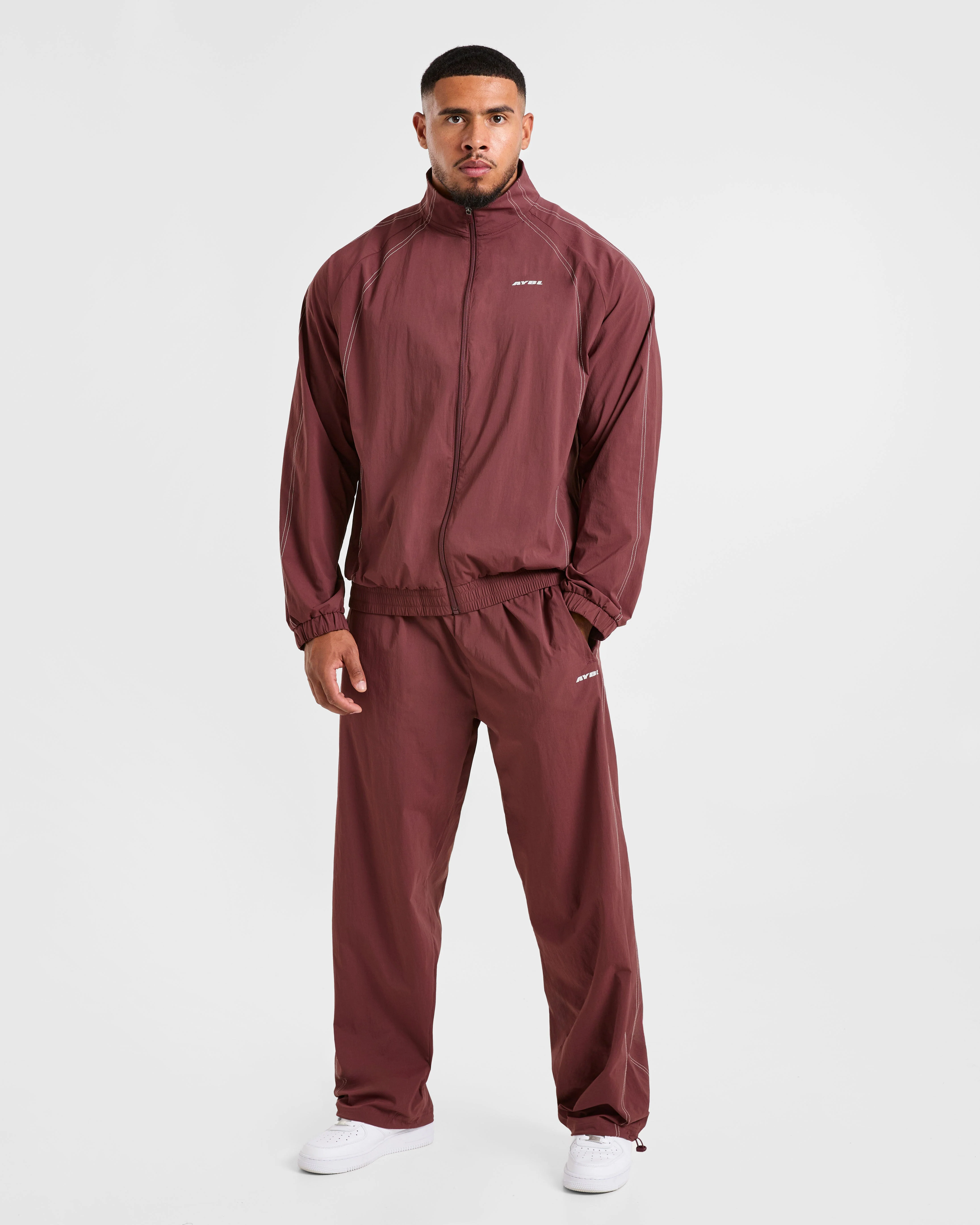 Restore Track Jacket - Paver Red - Image 3