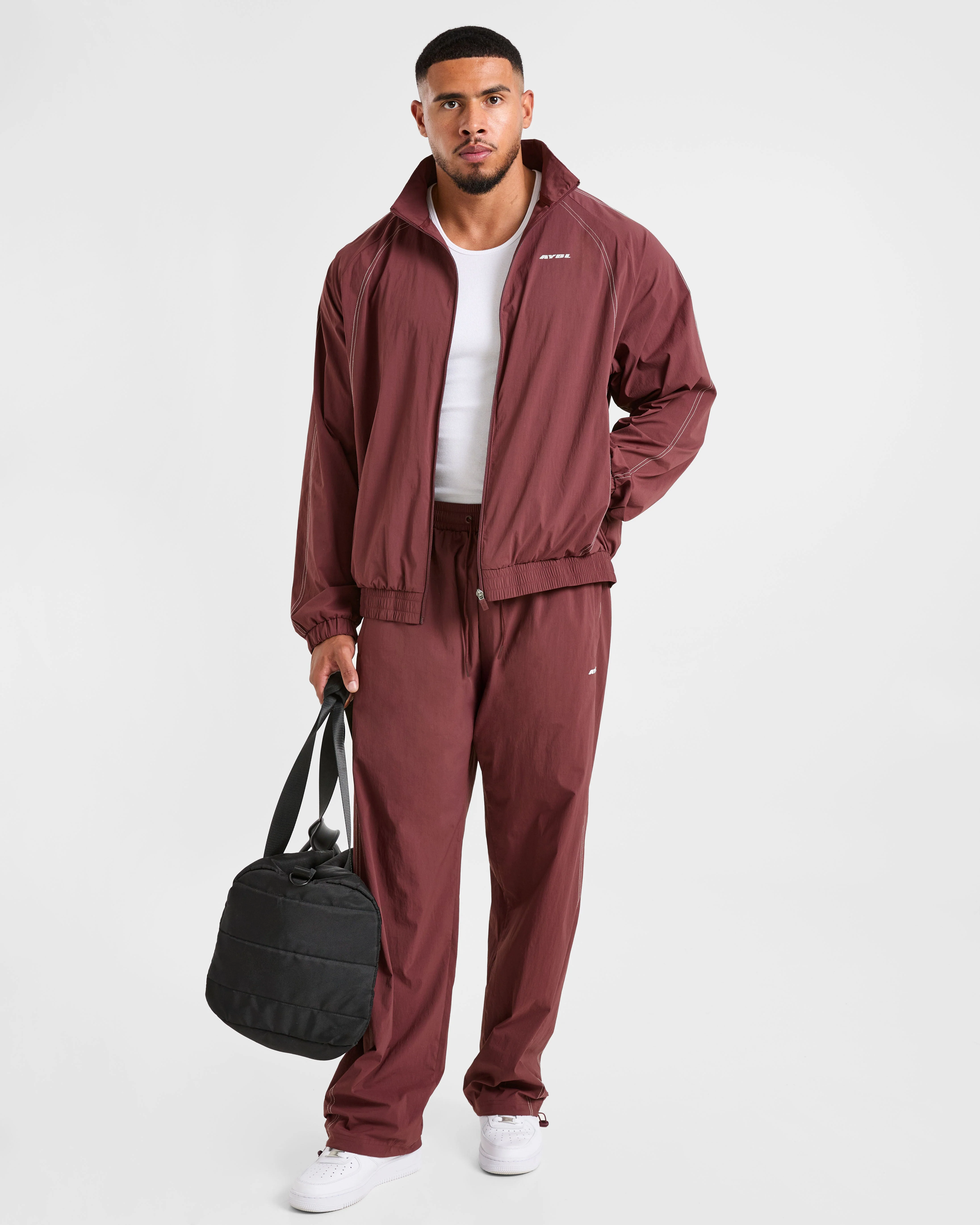 Restore Track Jacket - Paver Red - Image 7