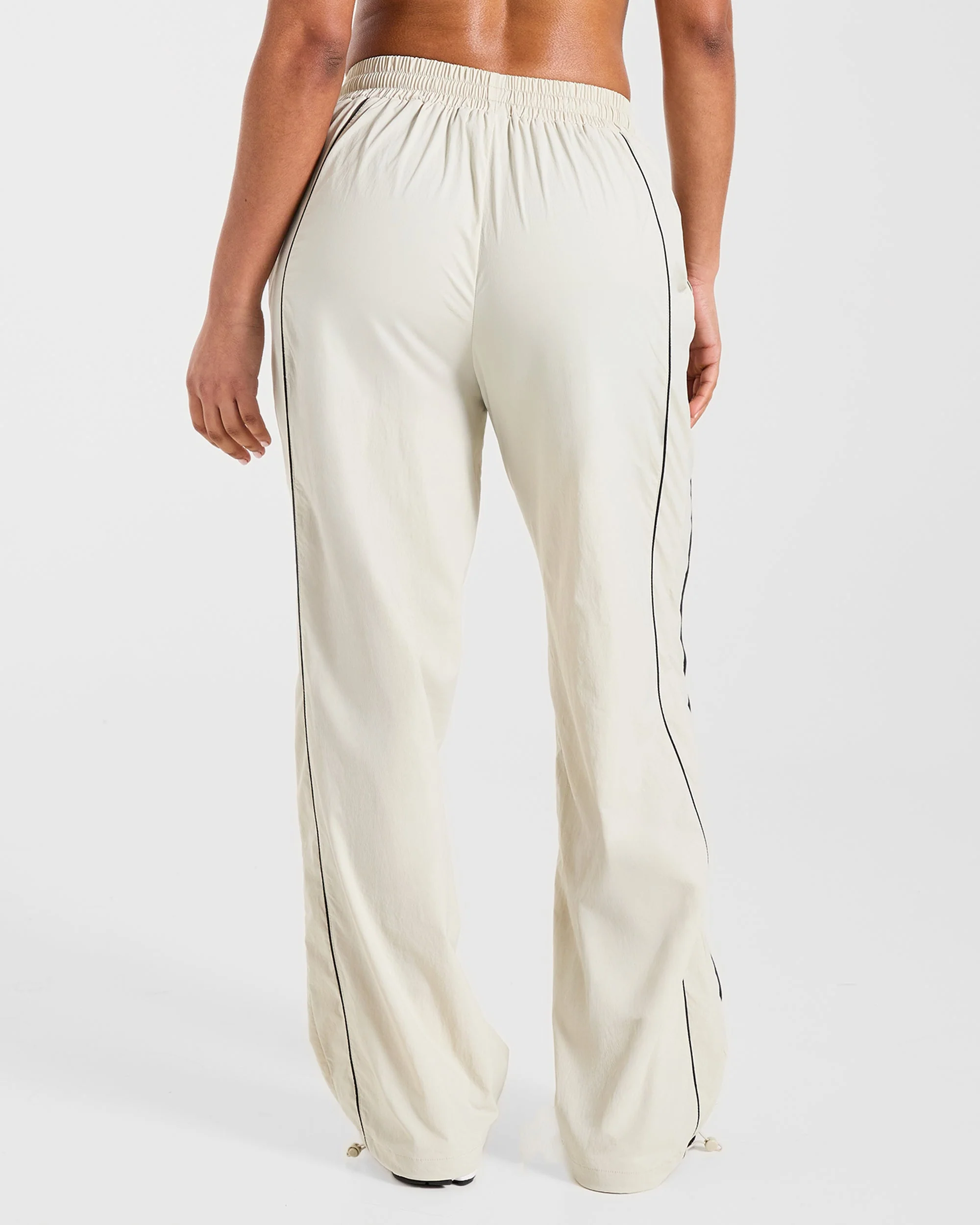 Retro Track Joggers - Off White - Image 2