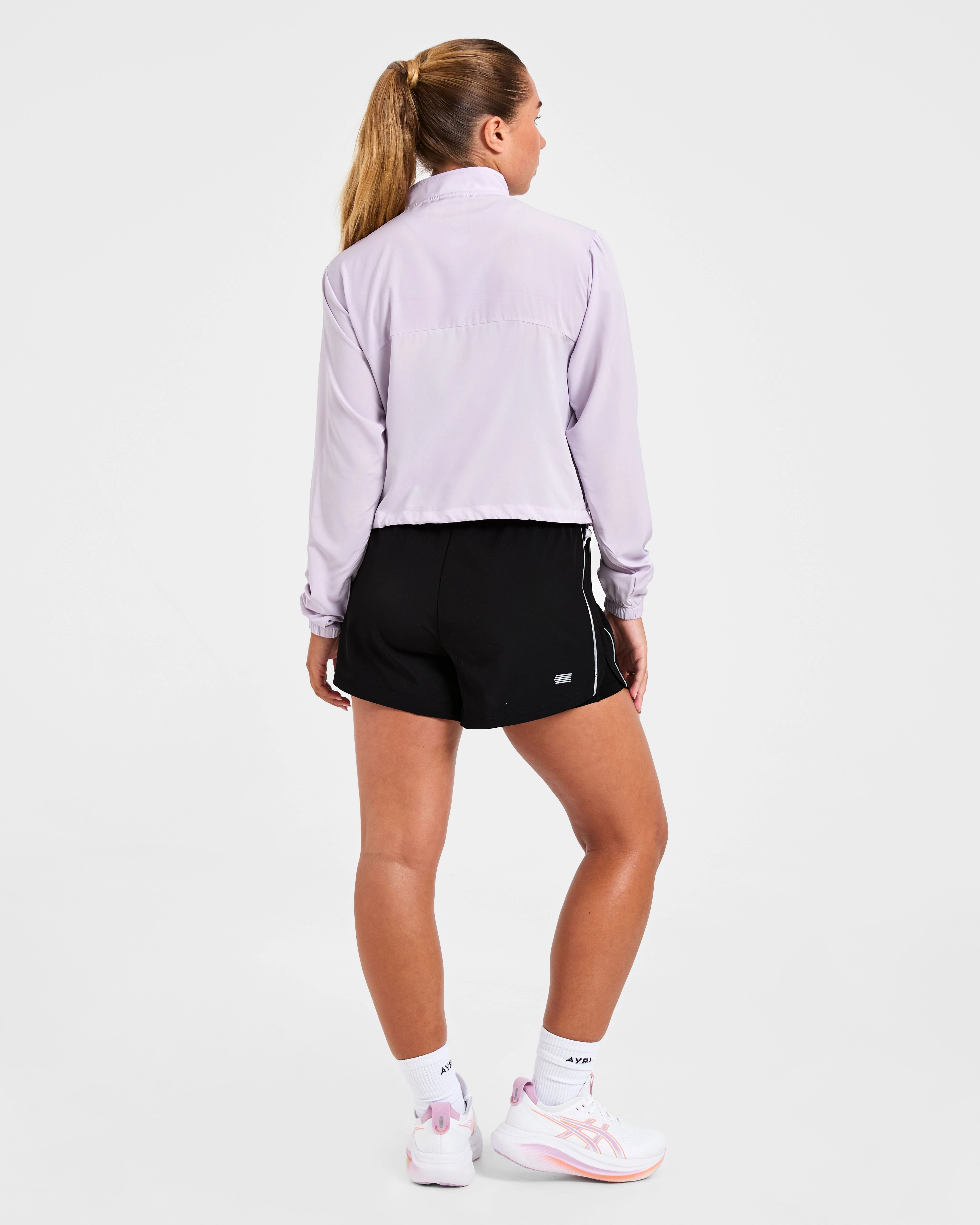 Run 1/2 Zip Jacket - Ice Lilac - Image 4