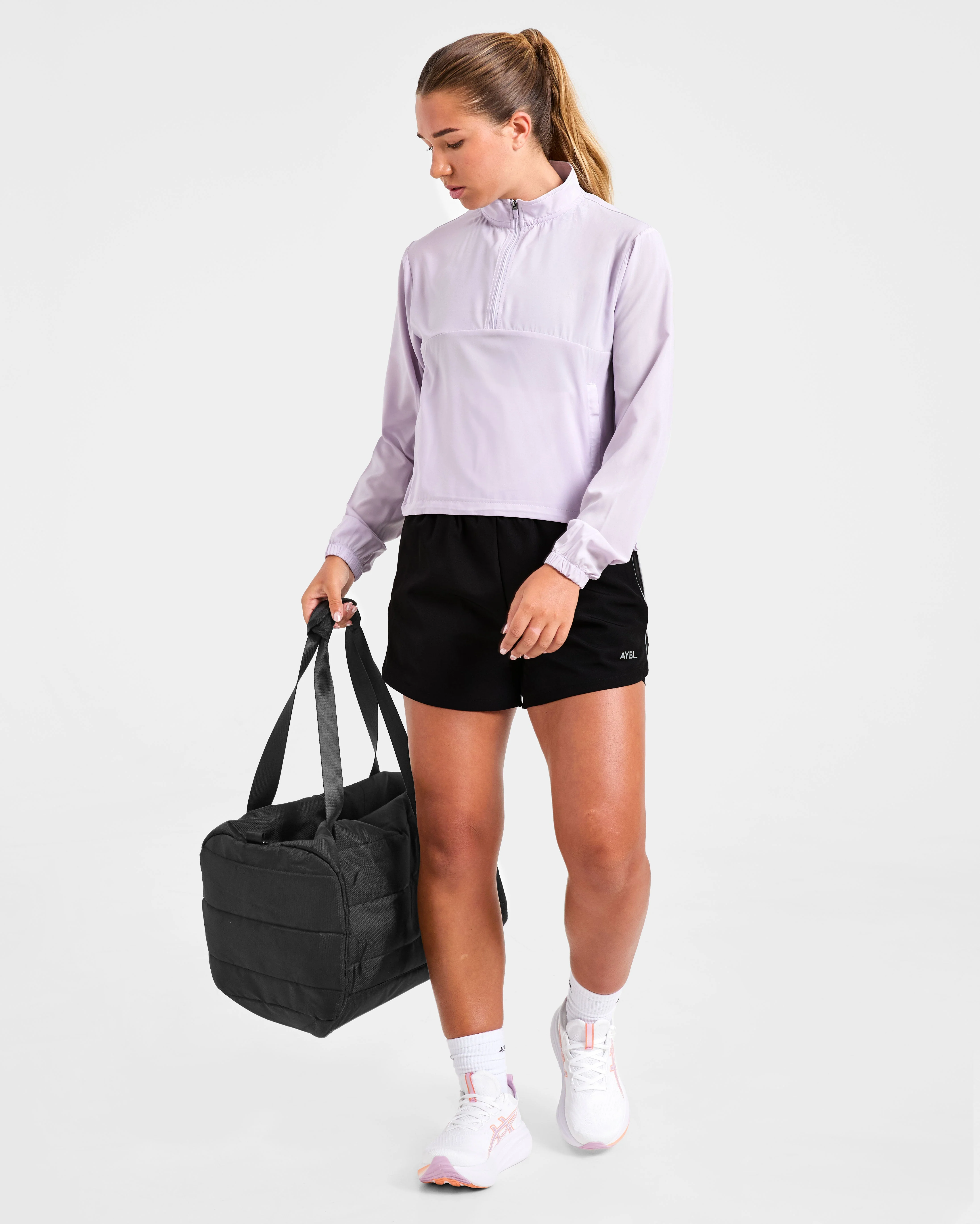 Run 1/2 Zip Jacket - Ice Lilac - Image 8