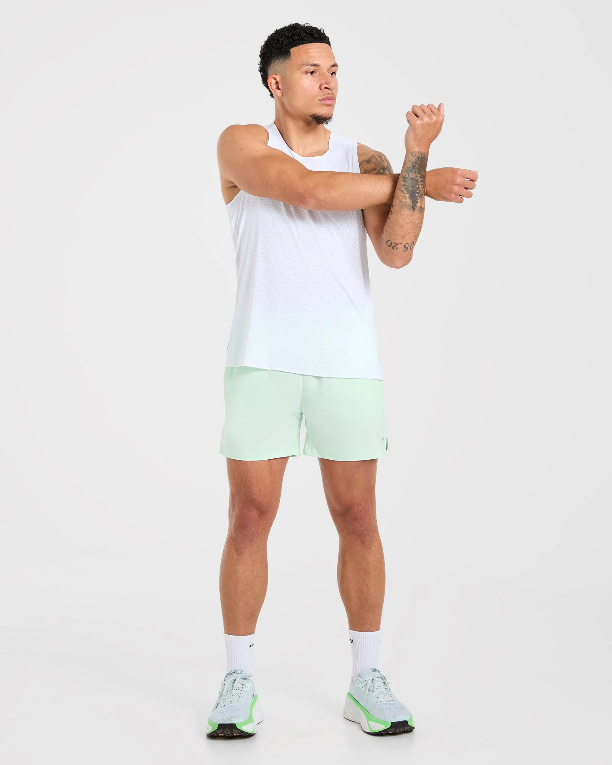 Run 5" Shorts - Cool Mint - Image 7