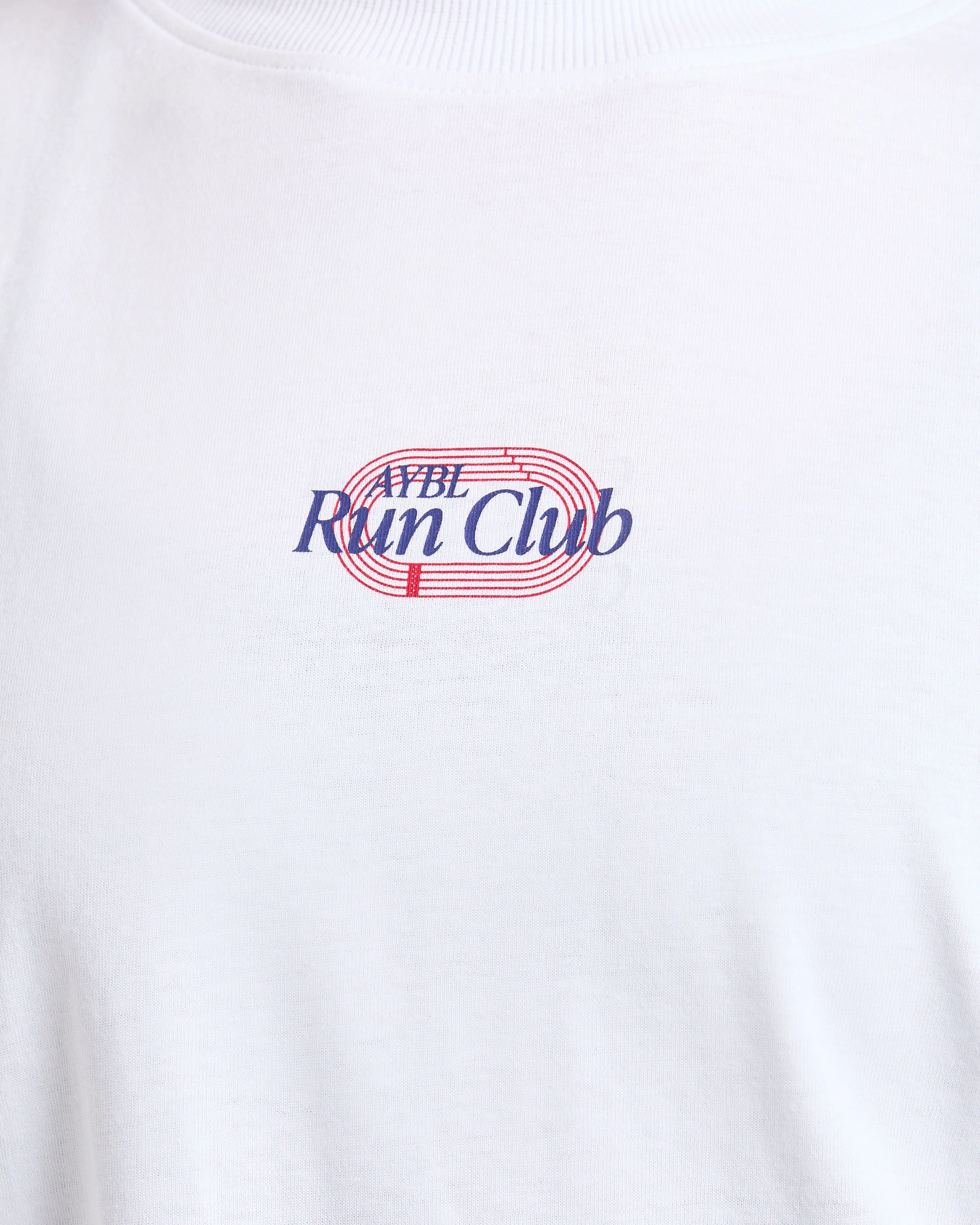 Run Club Oversized T Shirt - White - Image 5