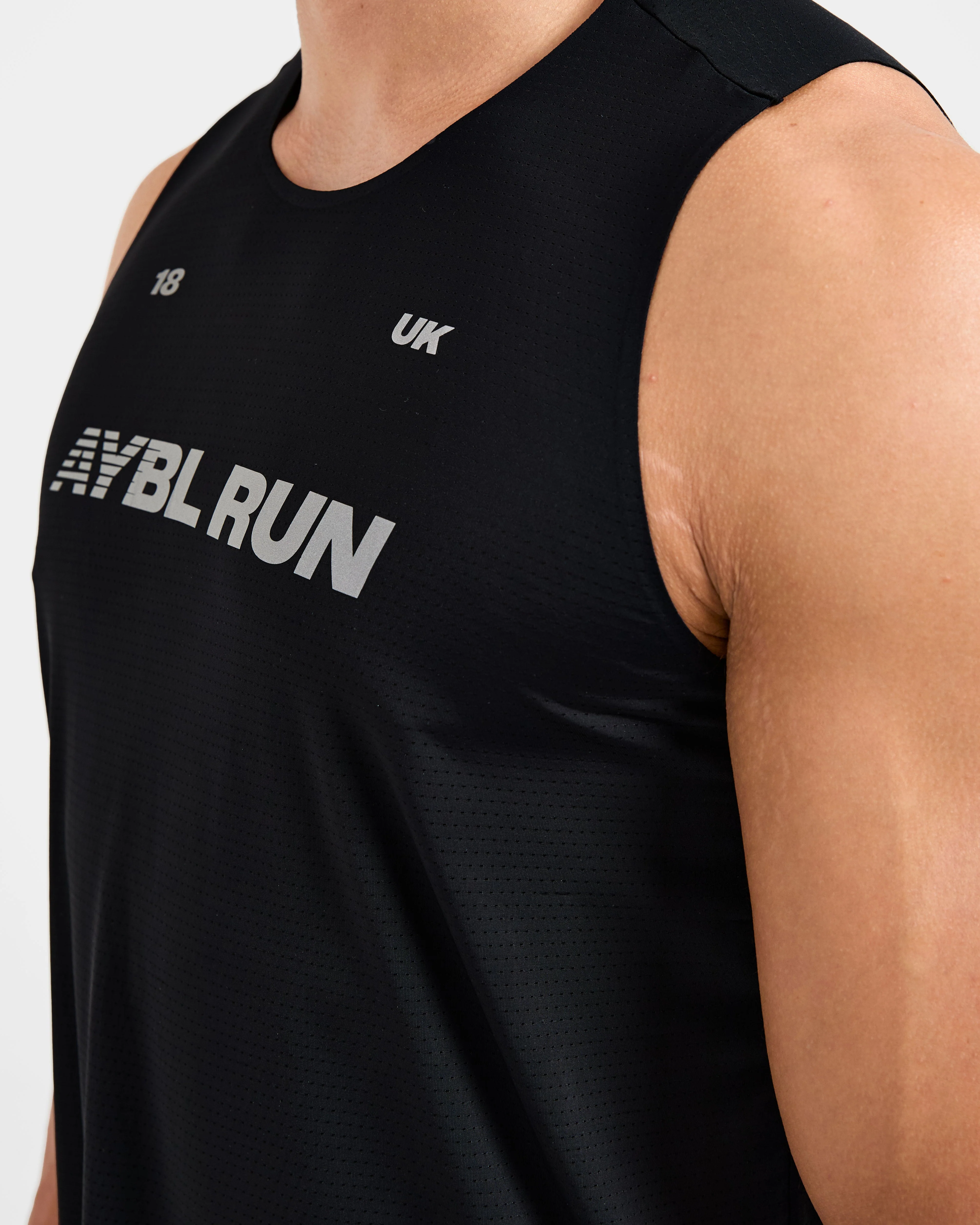 Run Loose Tank - Black - Image 5