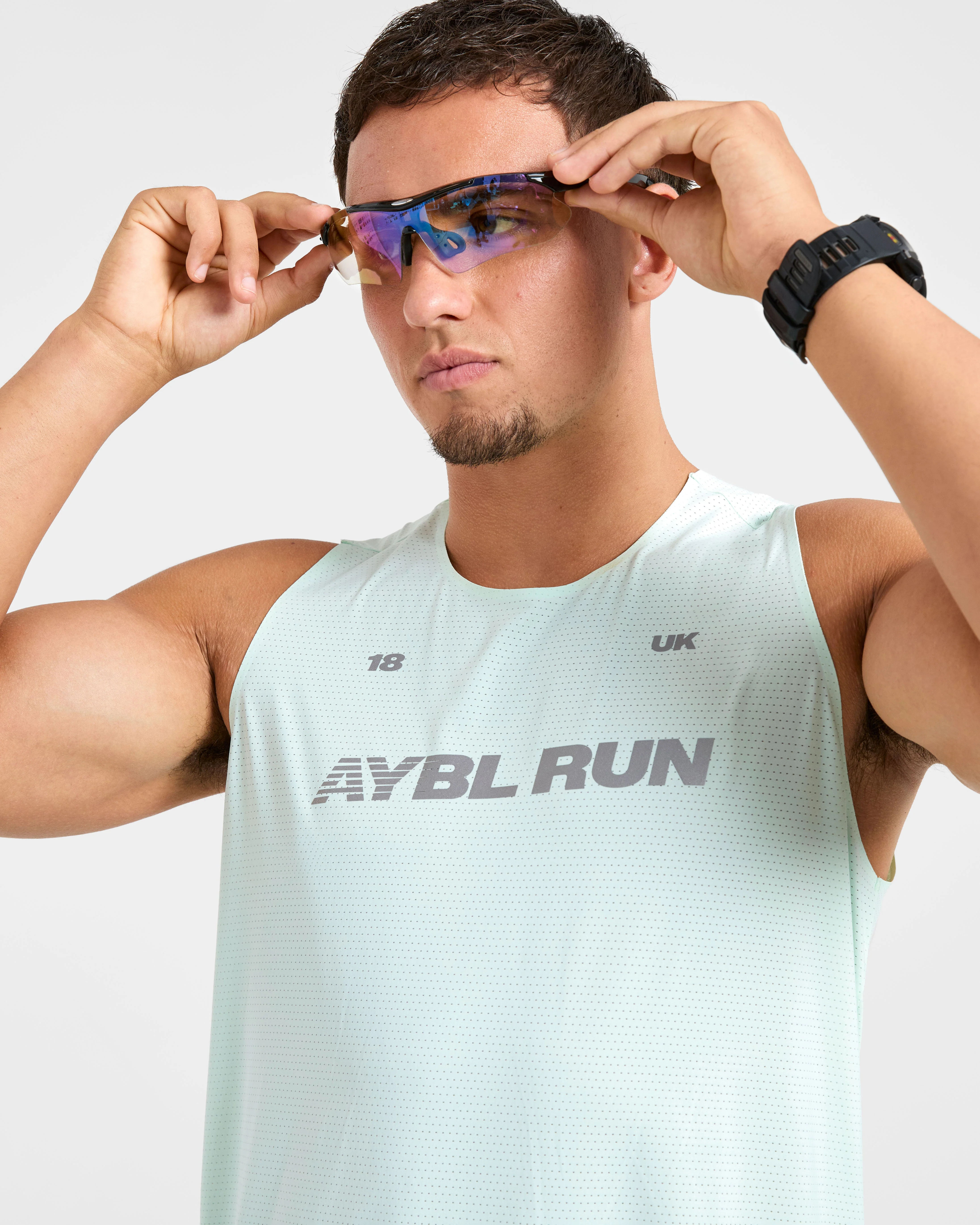 Run Loose Tank - Cool Mint - Image 8
