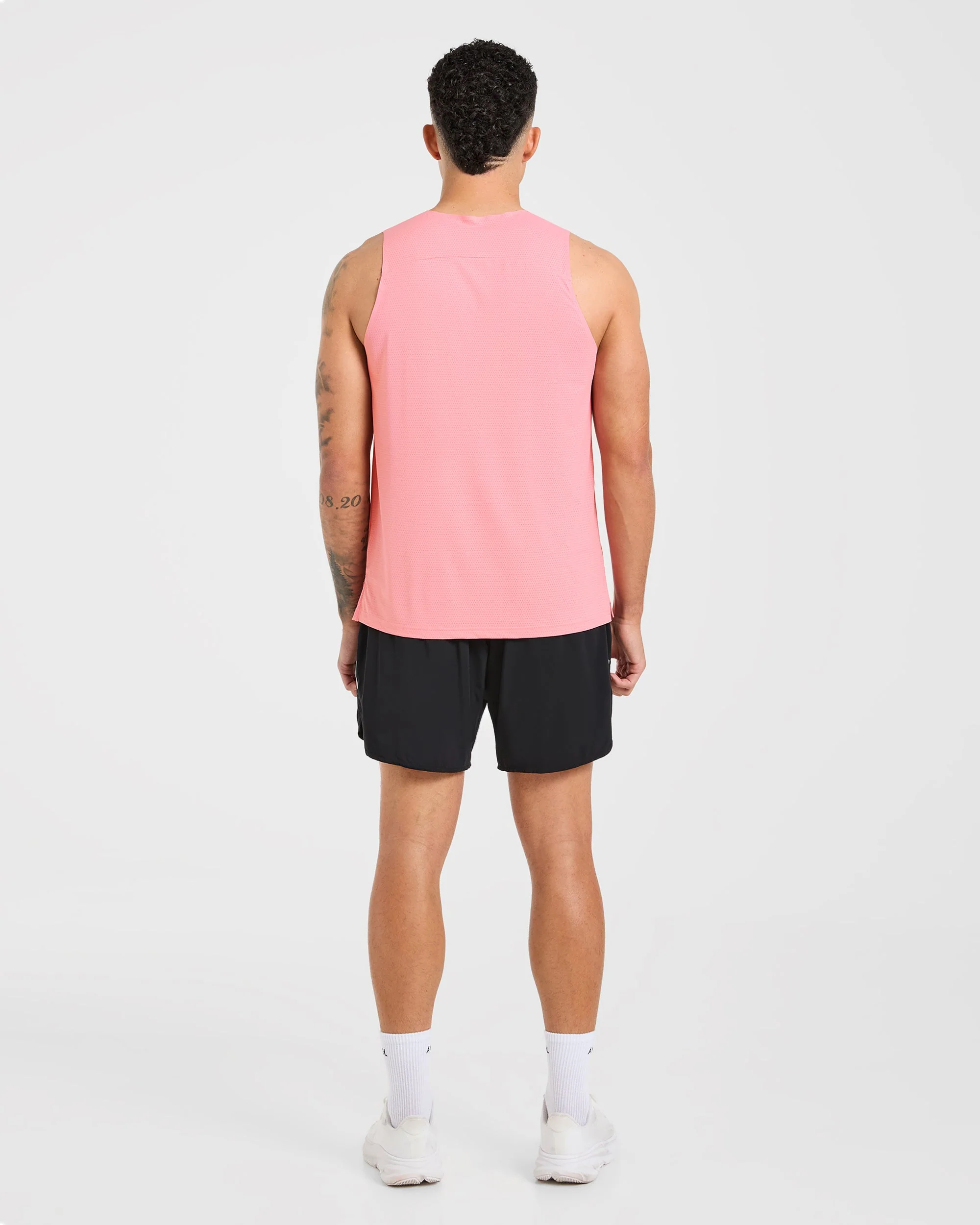 Run Loose Tank - Pastel Coral - Image 4