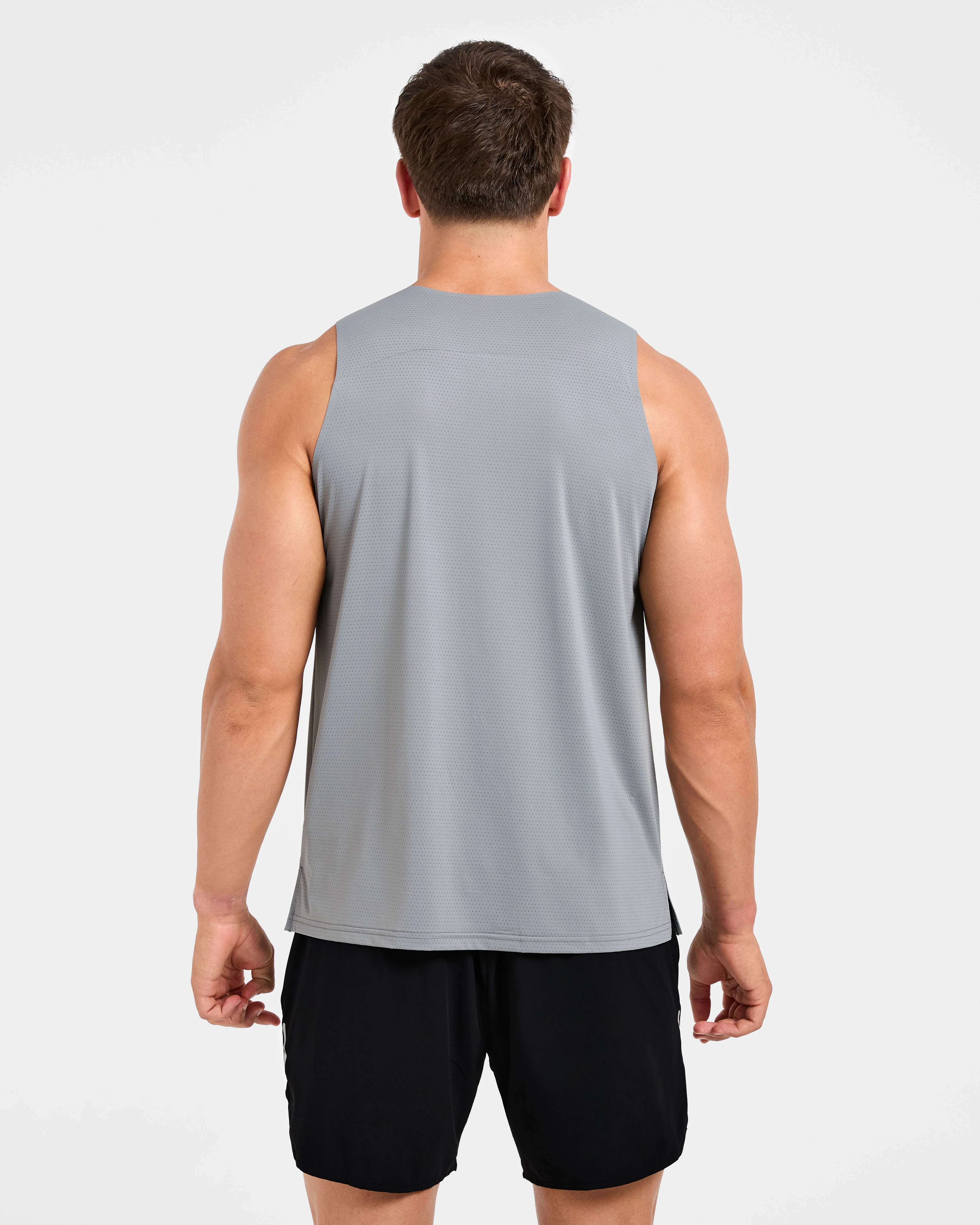 Run Loose Tank - Thunder Grey - Image 2