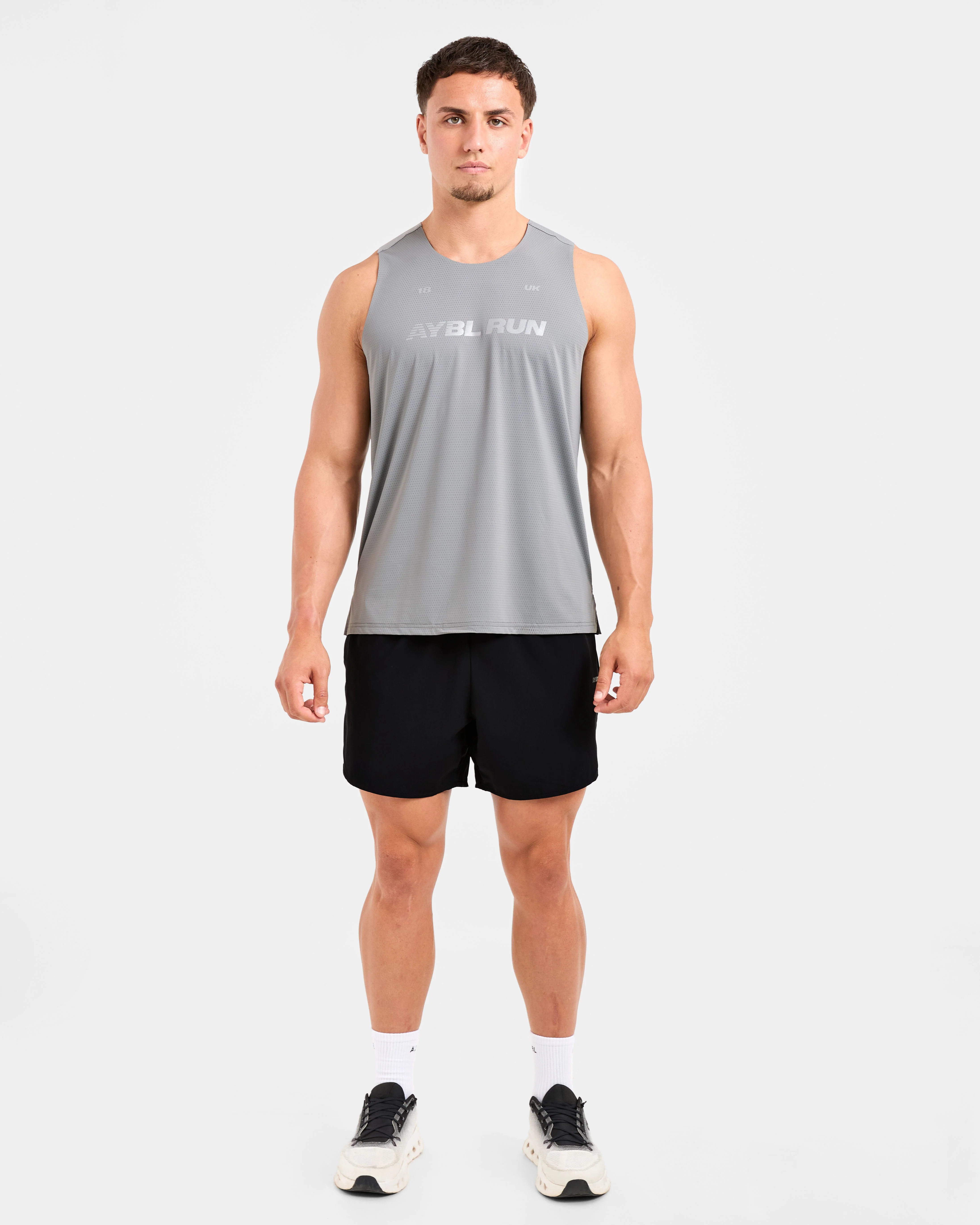 Run Loose Tank - Thunder Grey - Image 3