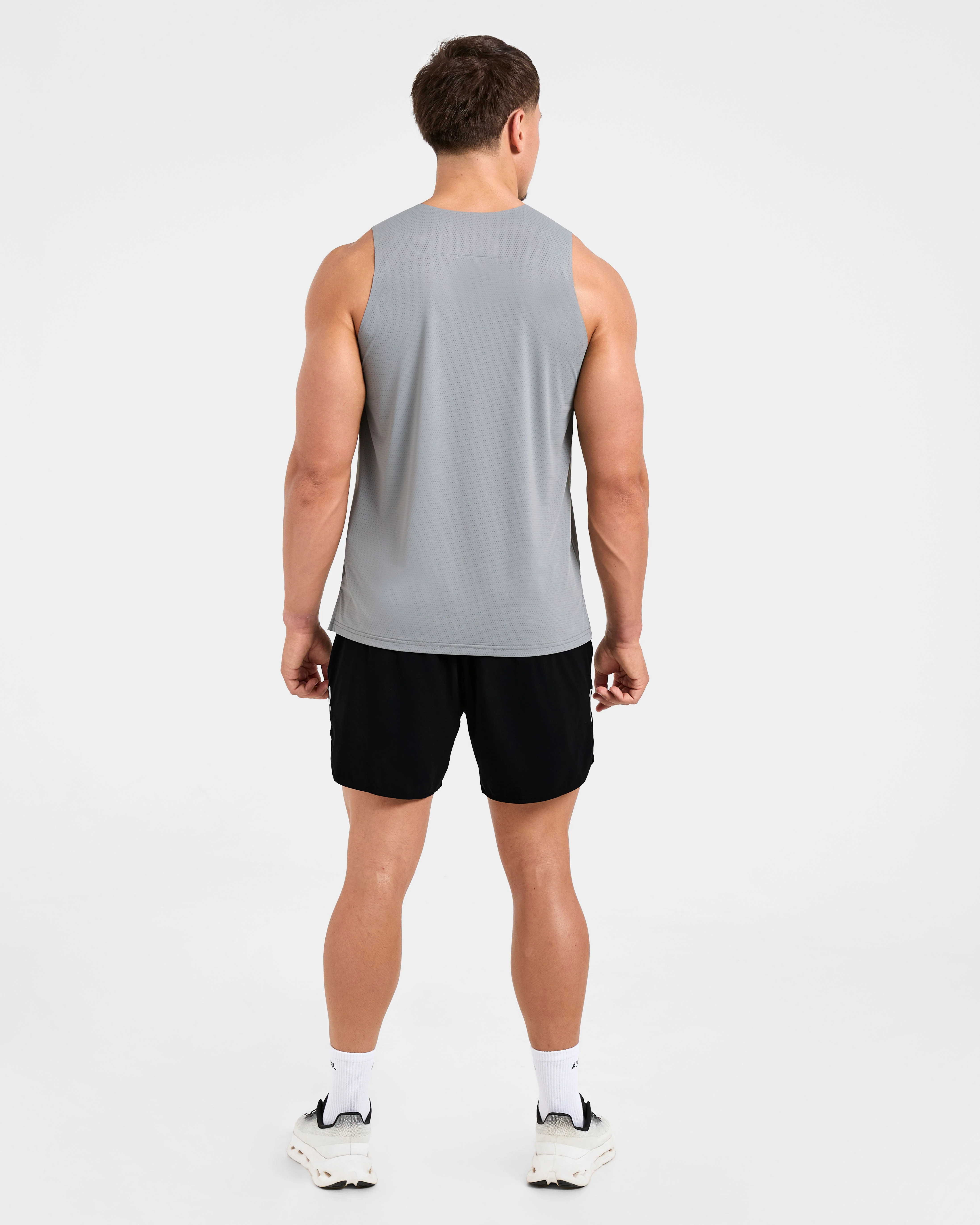 Run Loose Tank - Thunder Grey - Image 4