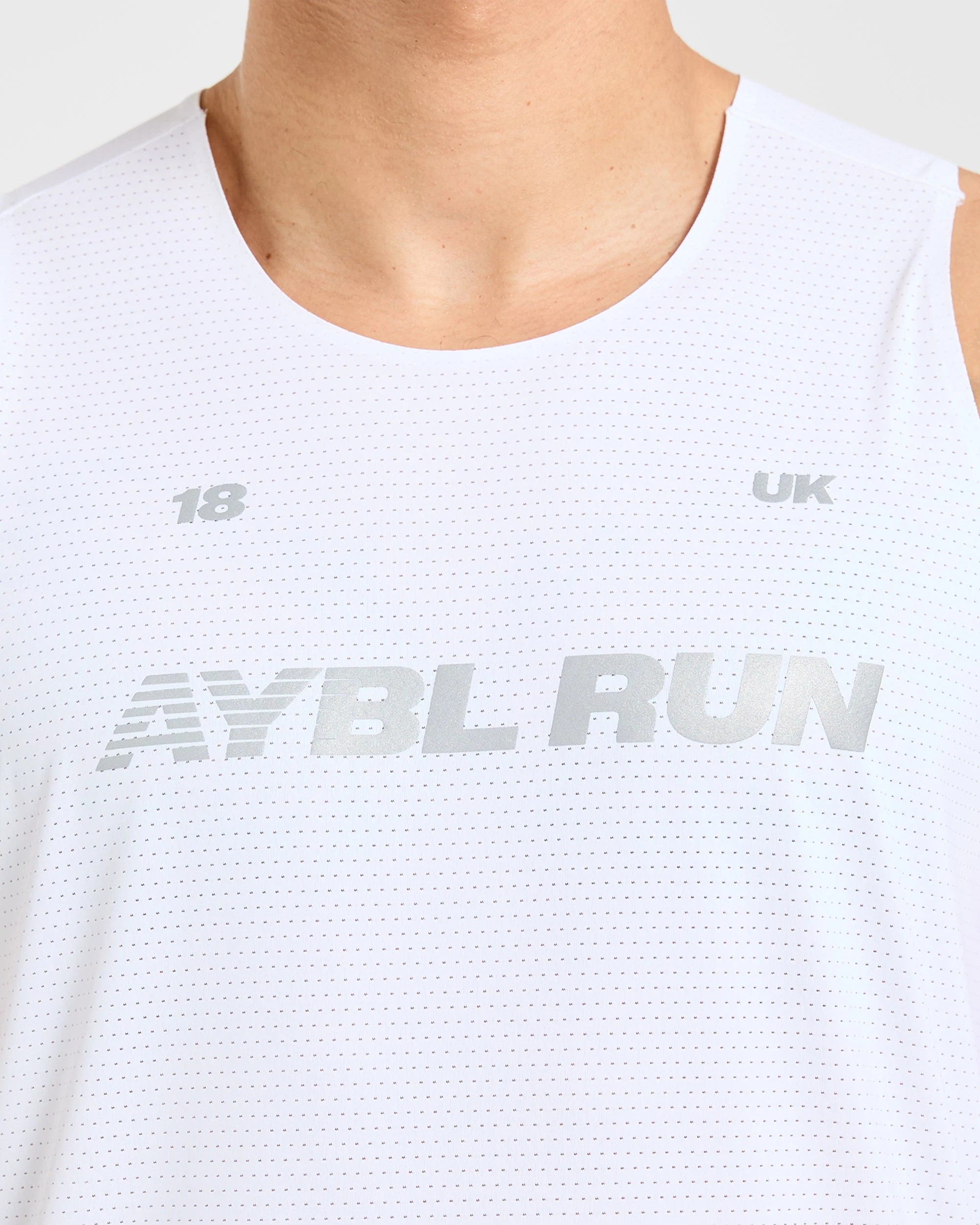 Run Loose Tank - White - Image 5