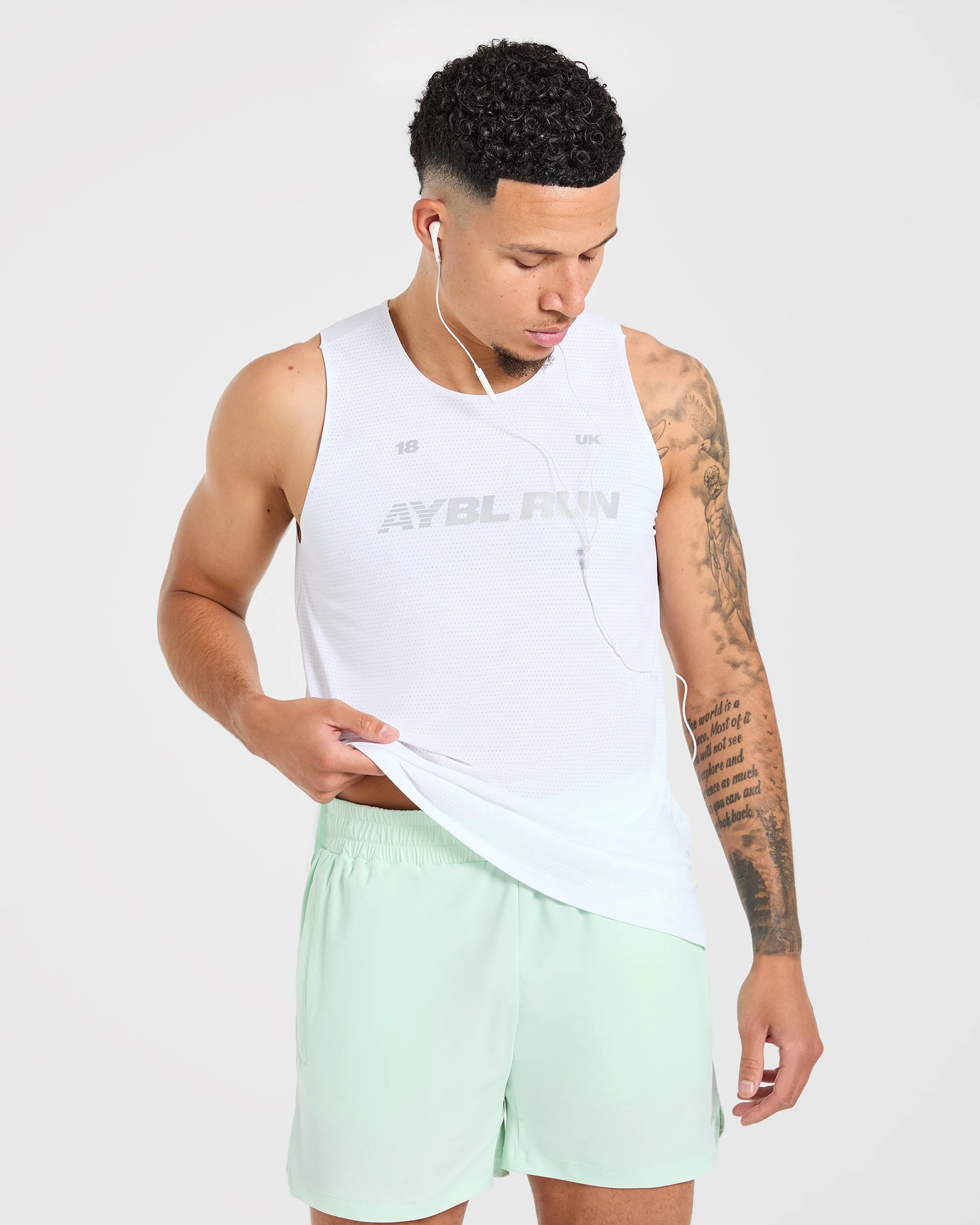 Run Loose Tank - White - Image 8