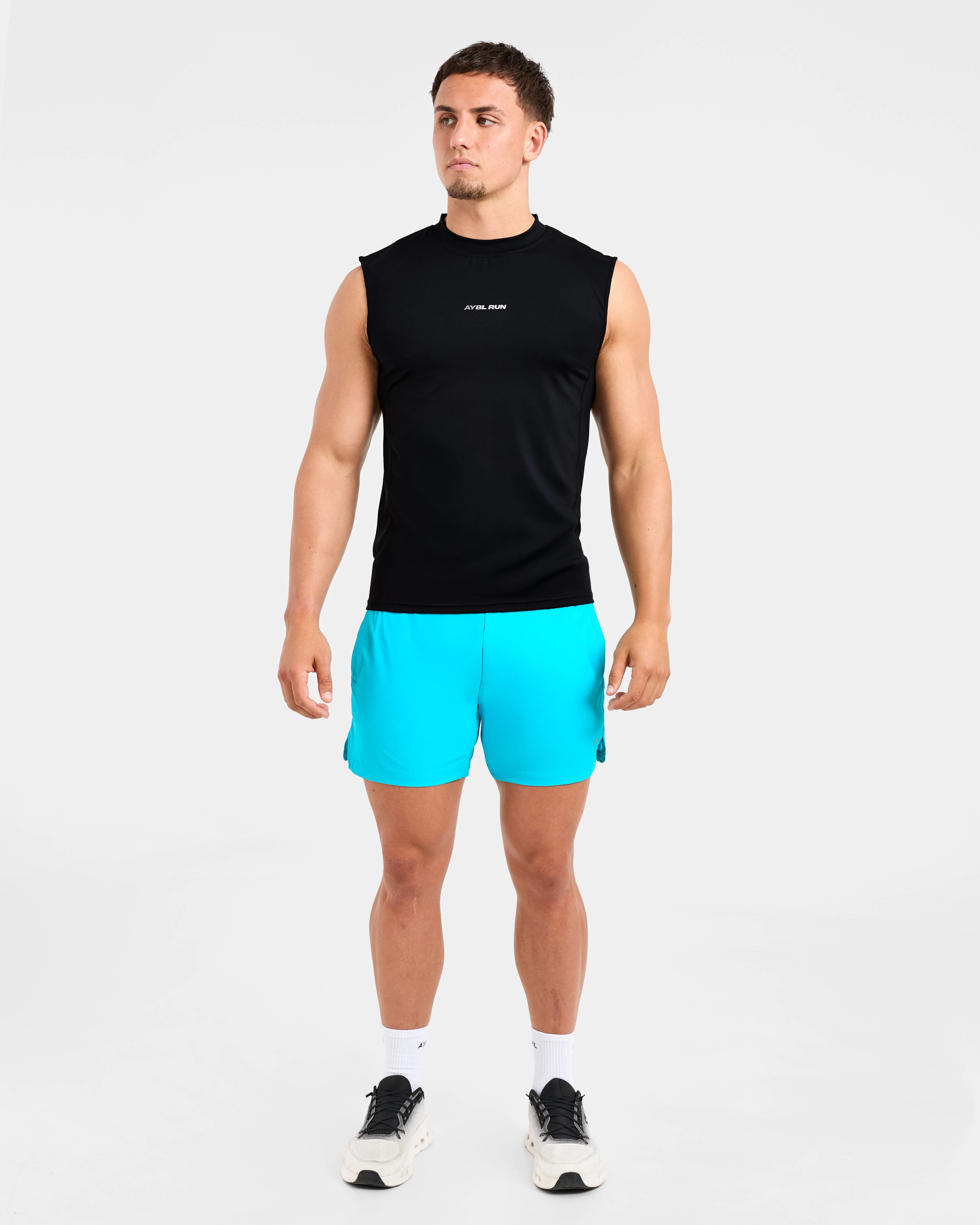 Run 5" Shorts - Blaze Blue - Image 3
