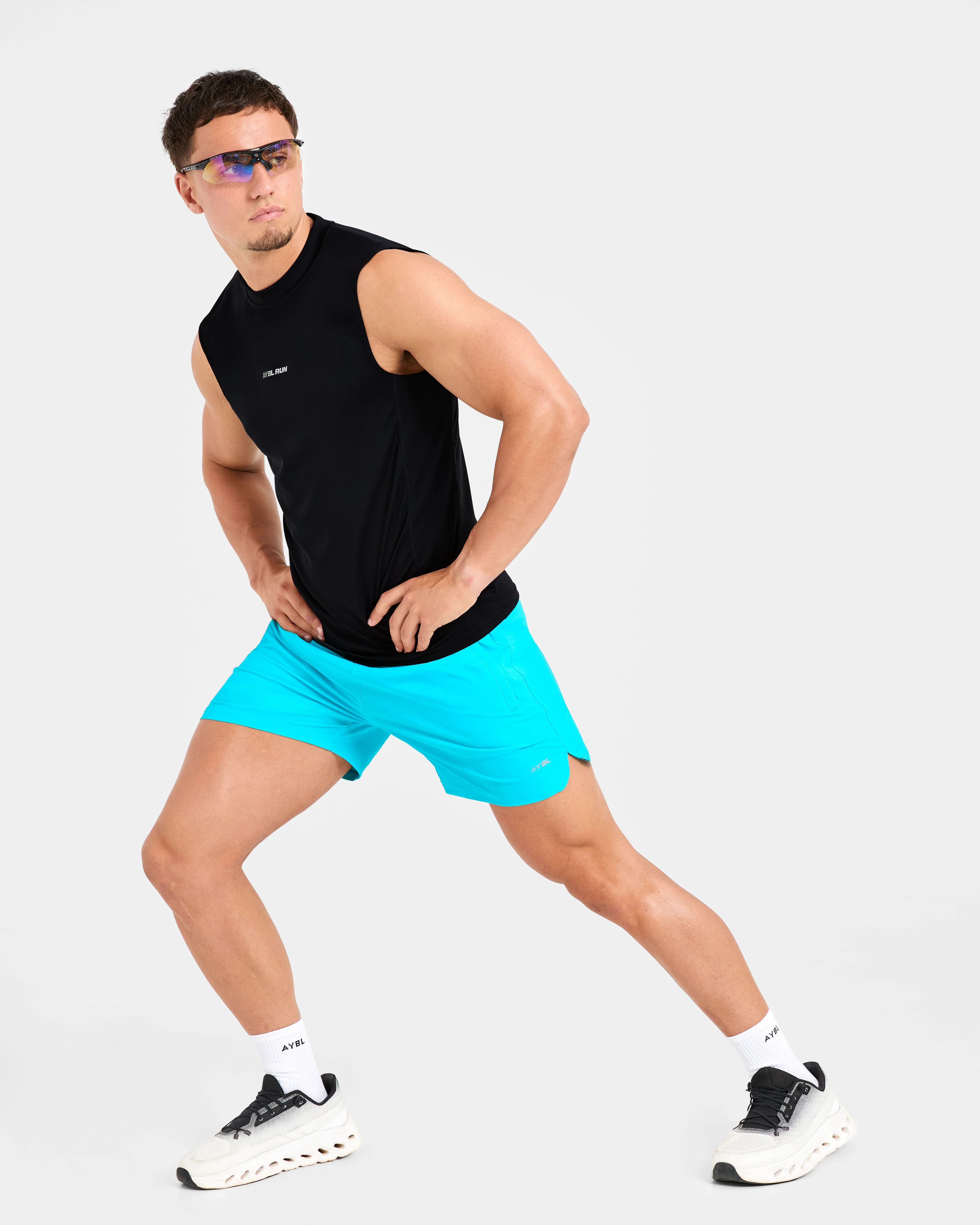 Run 5" Shorts - Blaze Blue - Image 8