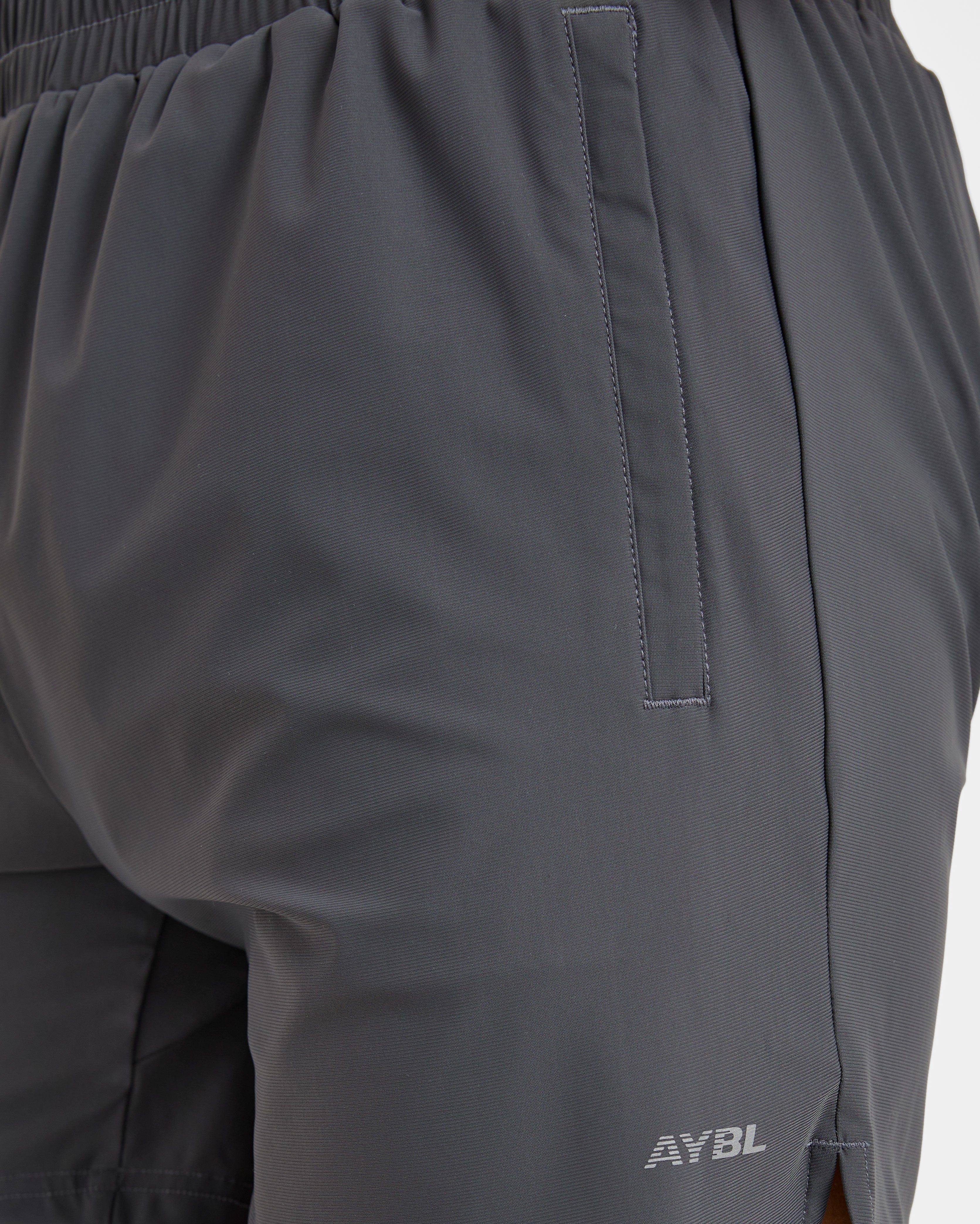 Run 5" Shorts - Hurricane Grey - Image 5